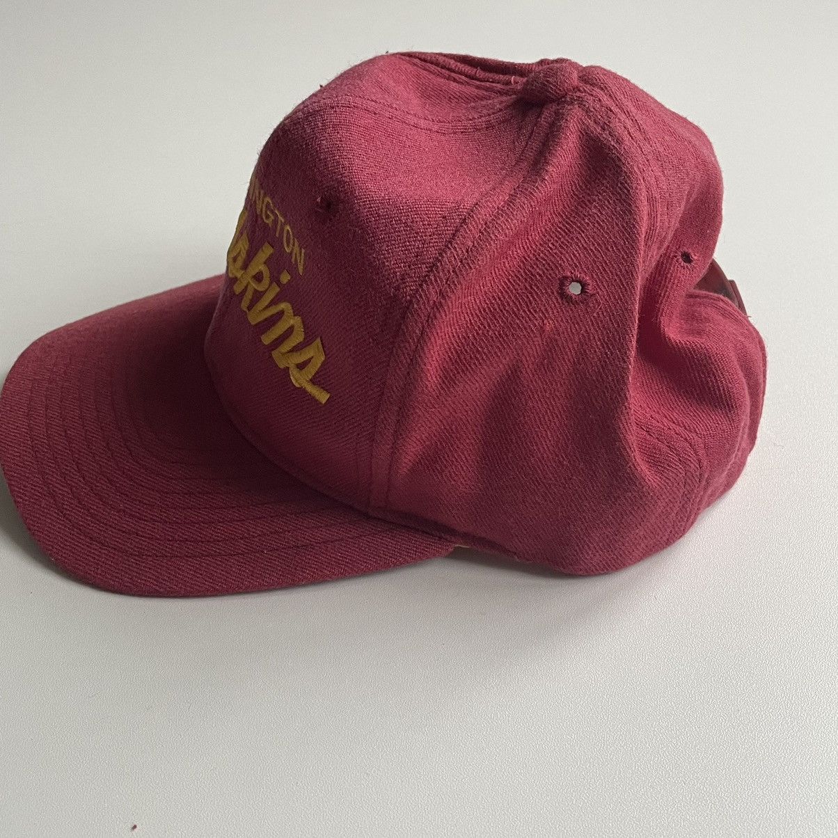 NFL Vintage 90s Washington Redskins NFL Script wool snapback hat Size ONE SIZE - 3 Thumbnail