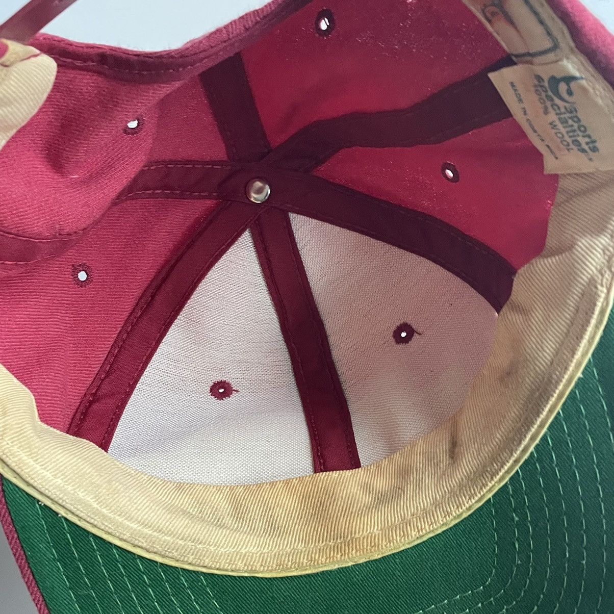NFL Vintage 90s Washington Redskins NFL Script wool snapback hat Size ONE SIZE - 6 Thumbnail