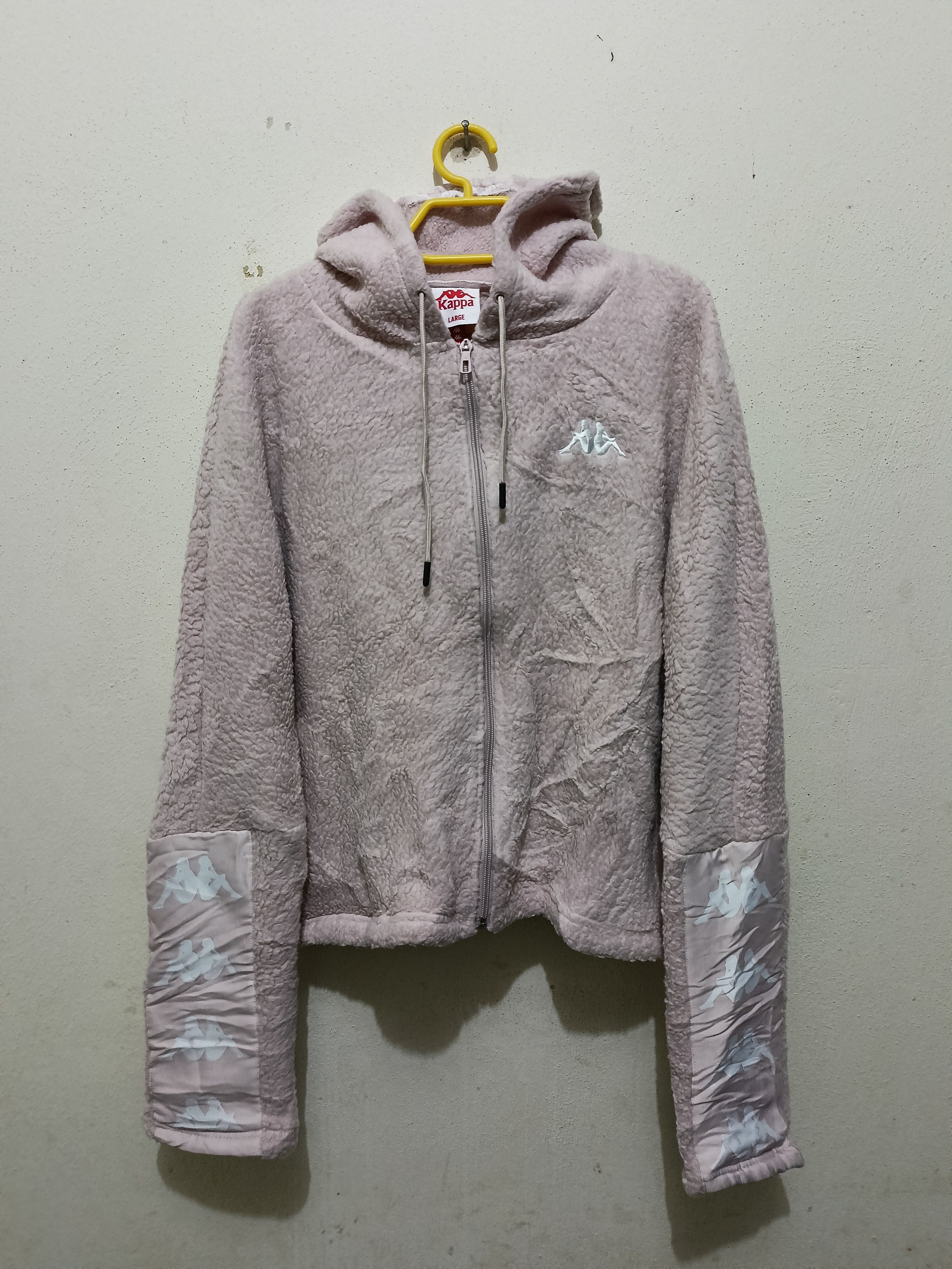Kappa Kappa Crop Top Hooded Fleece Jacket X Polartec Size US L / EU 52-54 / 3 - 1 Thumbnail