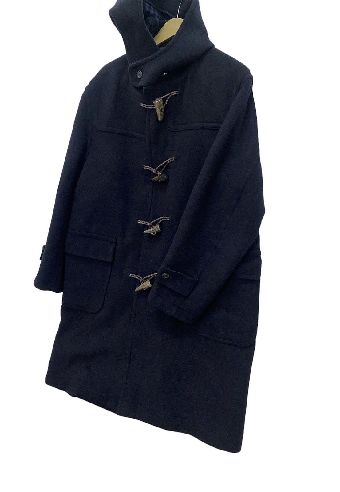 Burberry Vintage Burberrys London Wool Duffles Jacket Size US L / EU 52-54 / 3 - 5 Thumbnail