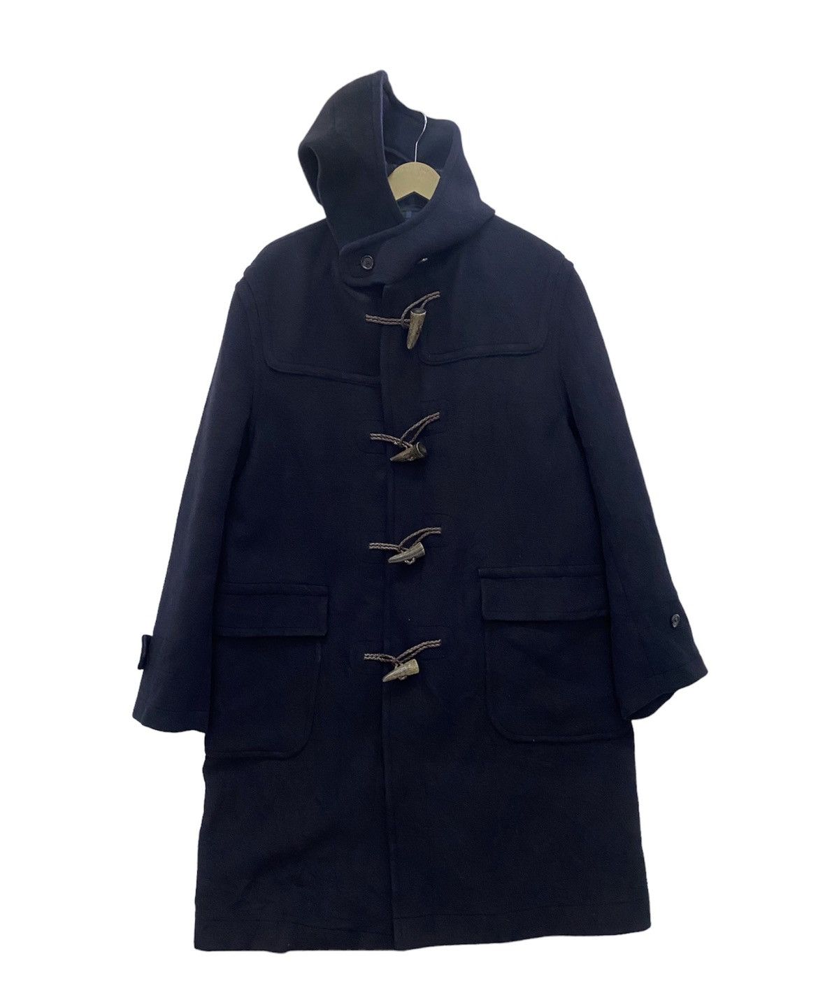 Burberry Vintage Burberrys London Wool Duffles Jacket Size US L / EU 52-54 / 3 - 2 Thumbnail