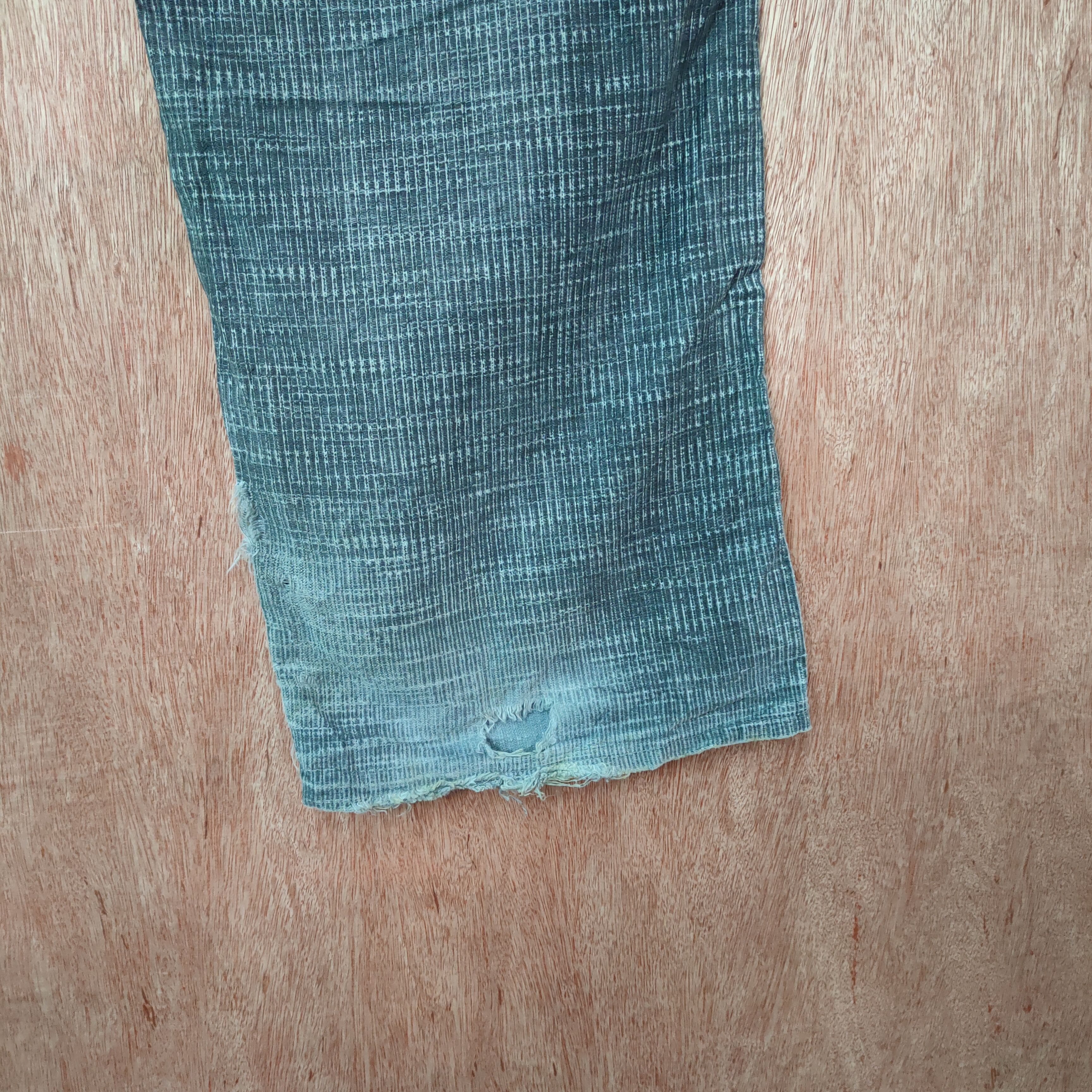 Japanese Brand VINTAGE CANVAS GREEDY FADED CARGO PANTS Size US 32 / EU 48 - 11 Thumbnail