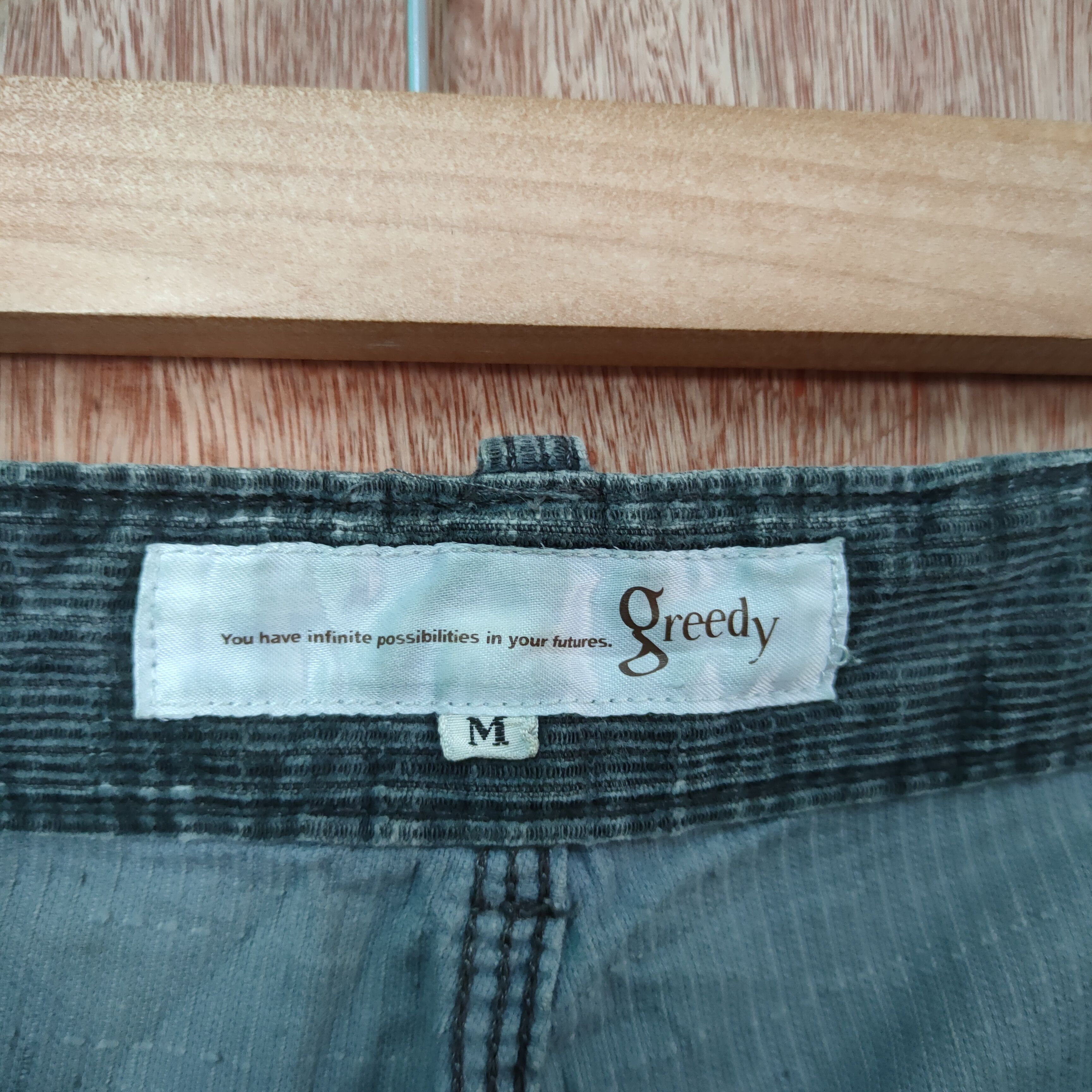 Japanese Brand VINTAGE CANVAS GREEDY FADED CARGO PANTS Size US 32 / EU 48 - 12 Thumbnail