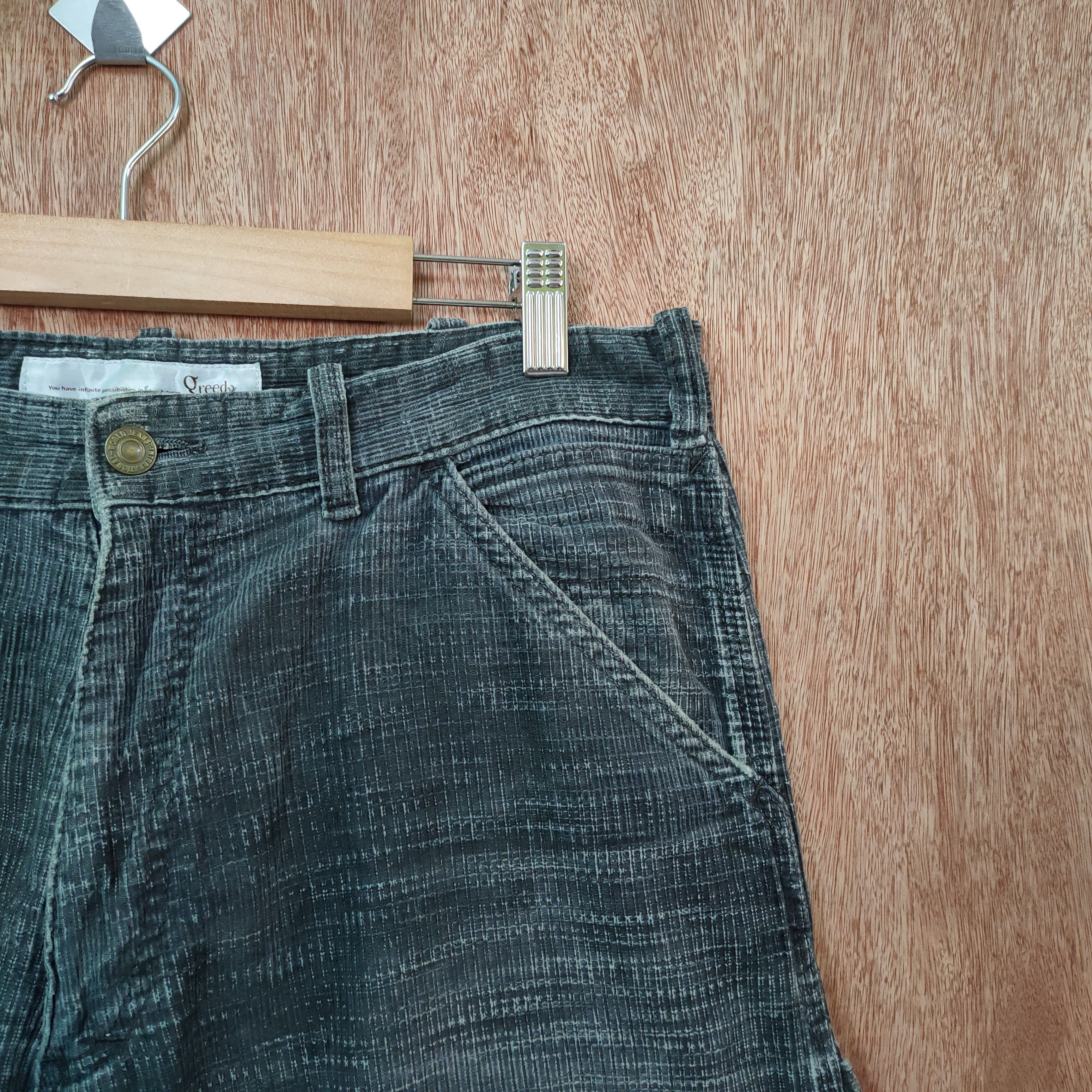 Japanese Brand VINTAGE CANVAS GREEDY FADED CARGO PANTS Size US 32 / EU 48 - 3 Thumbnail