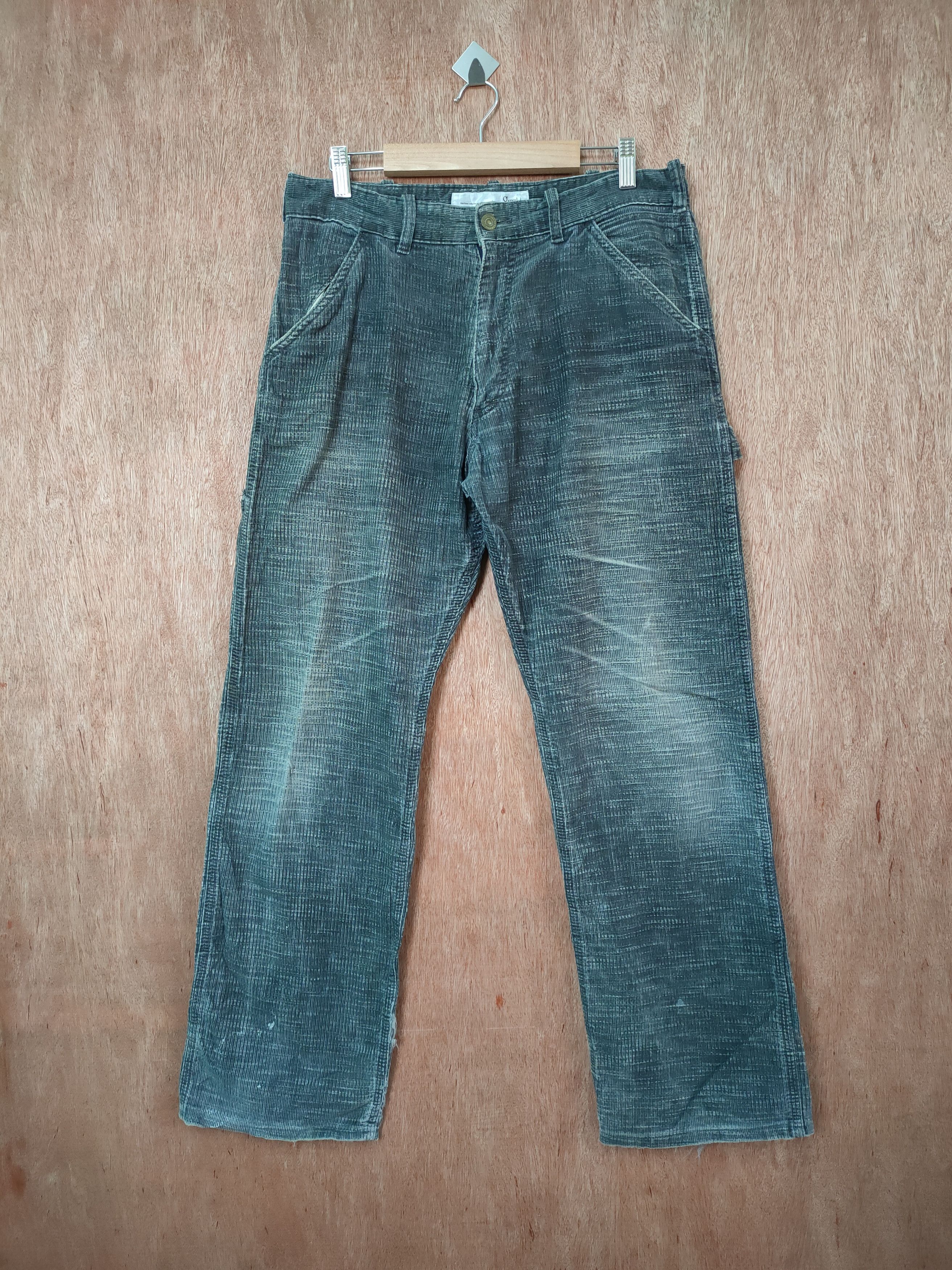 VINTAGE CANVAS GREEDY FADED CARGO PANTS