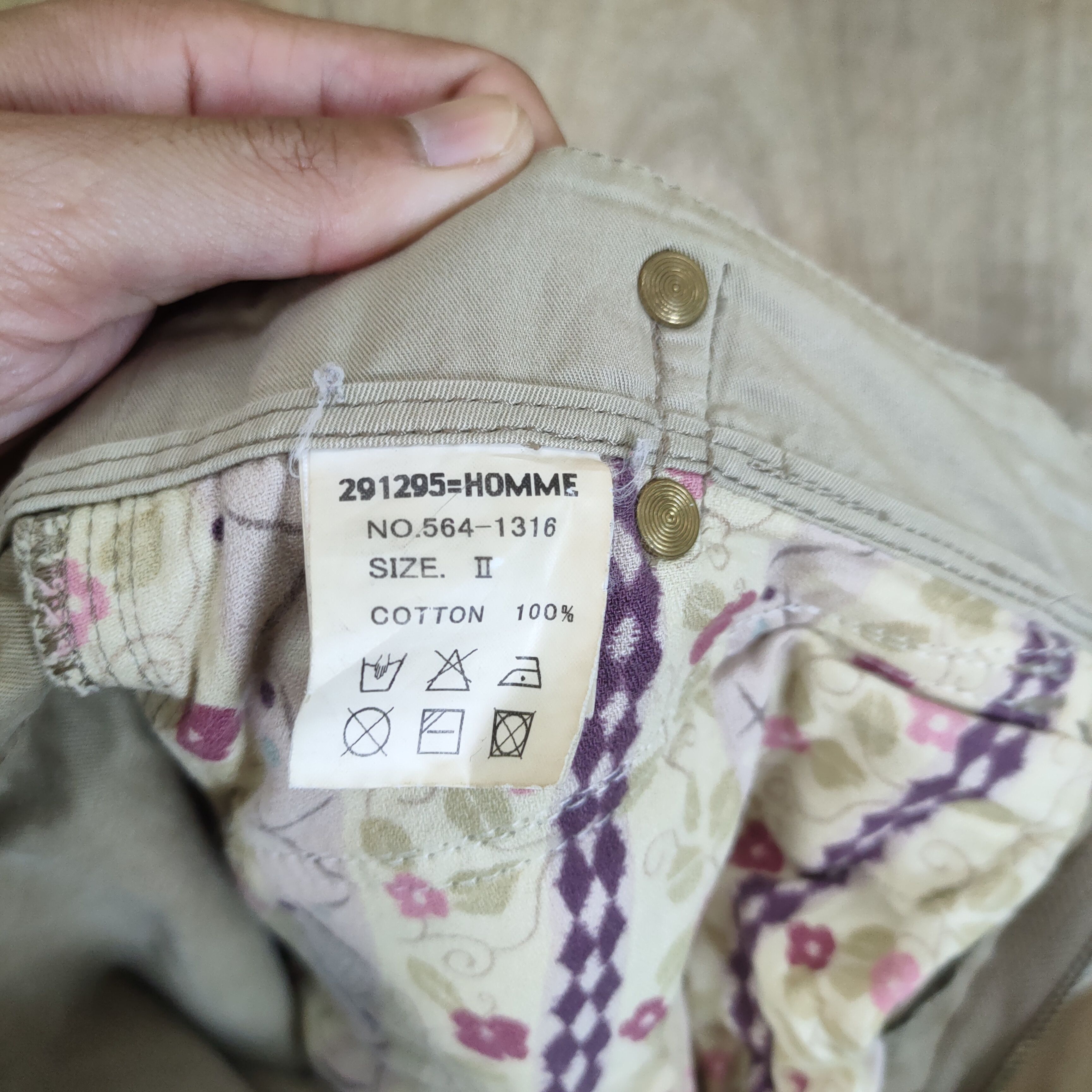 20471120 × Japanese Brand 291295 HOMME ART STREETWEAR PANTS Size US 32 / EU 48 - 13 Thumbnail