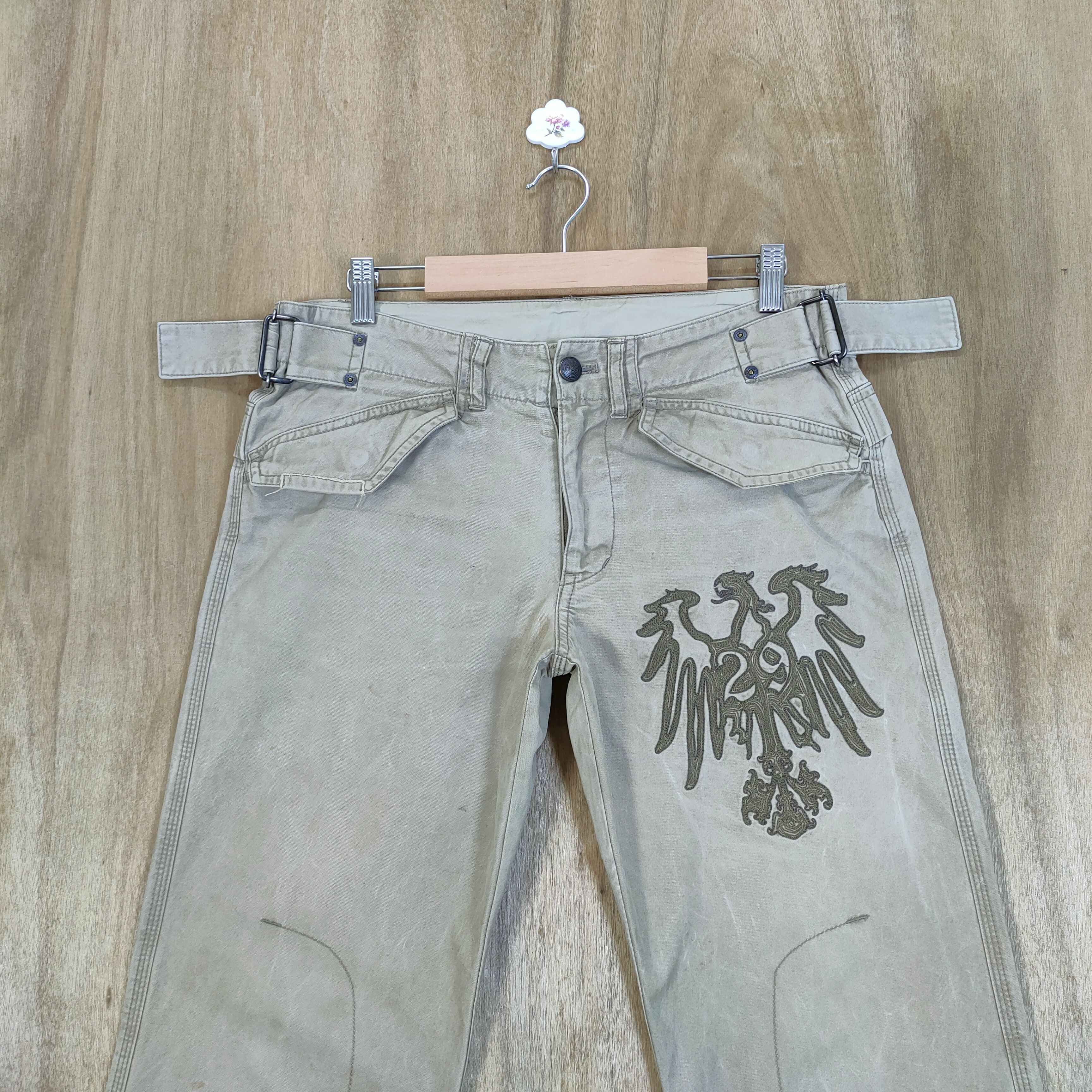 20471120 × Japanese Brand 291295 HOMME ART STREETWEAR PANTS Size US 32 / EU 48 - 2 Thumbnail