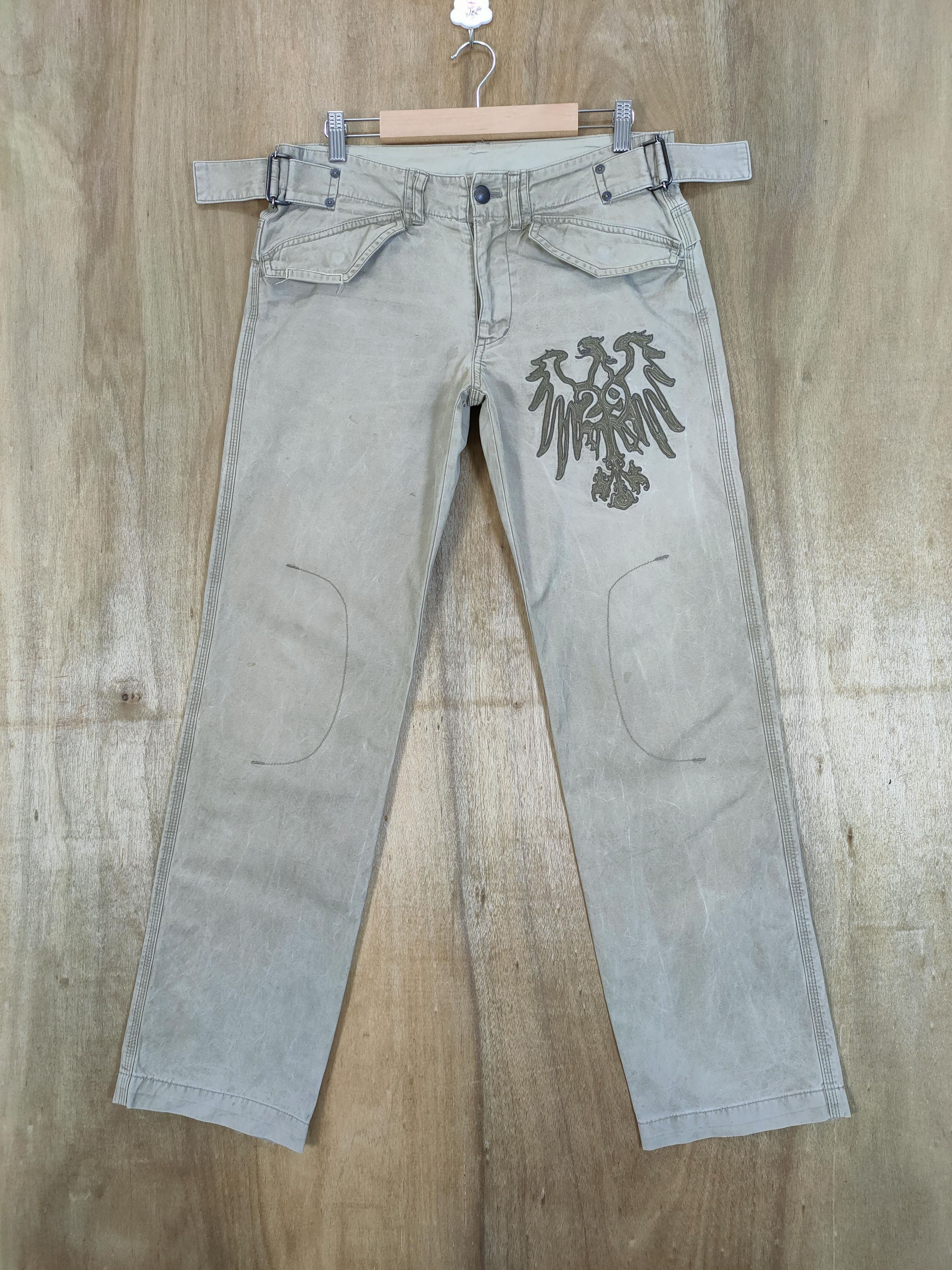 20471120 × Japanese Brand 291295 HOMME ART STREETWEAR PANTS Size US 32 / EU 48 - 1 Thumbnail