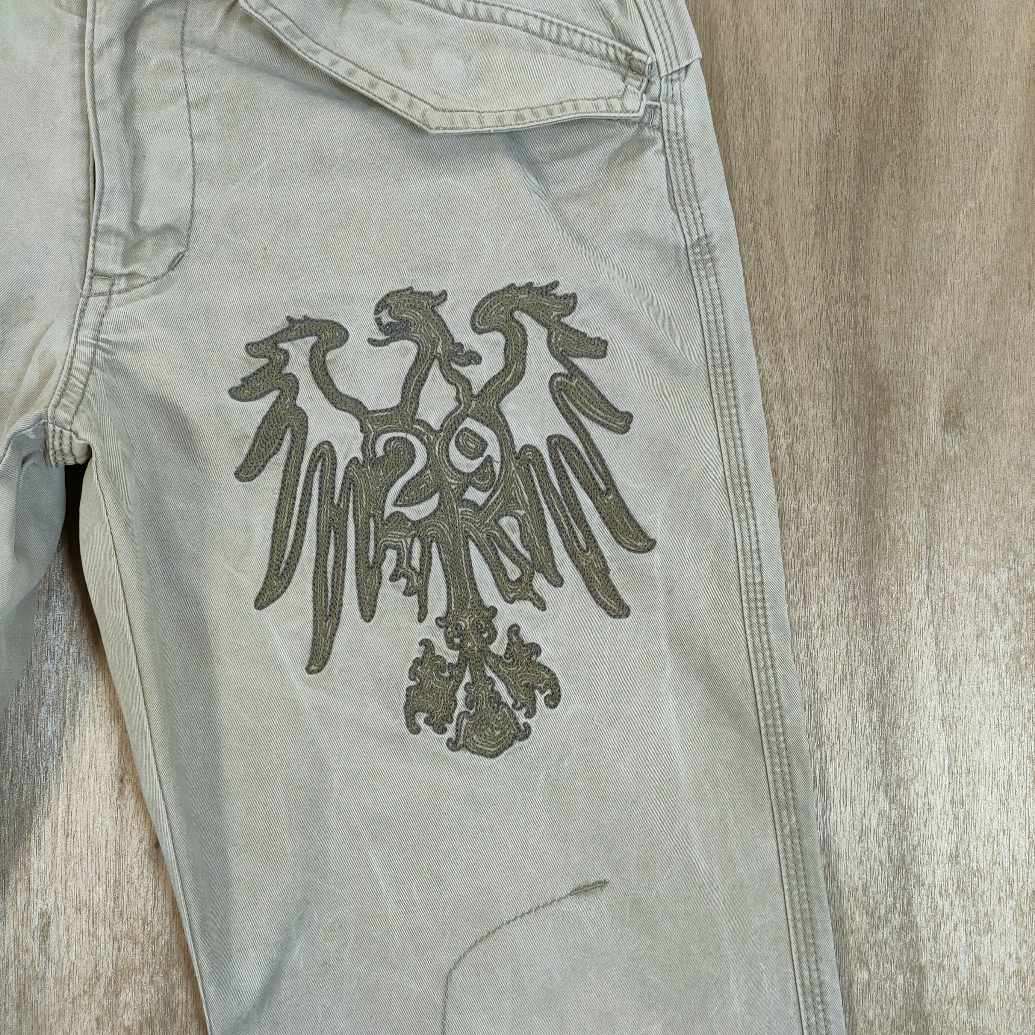 20471120 × Japanese Brand 291295 HOMME ART STREETWEAR PANTS Size US 32 / EU 48 - 6 Thumbnail