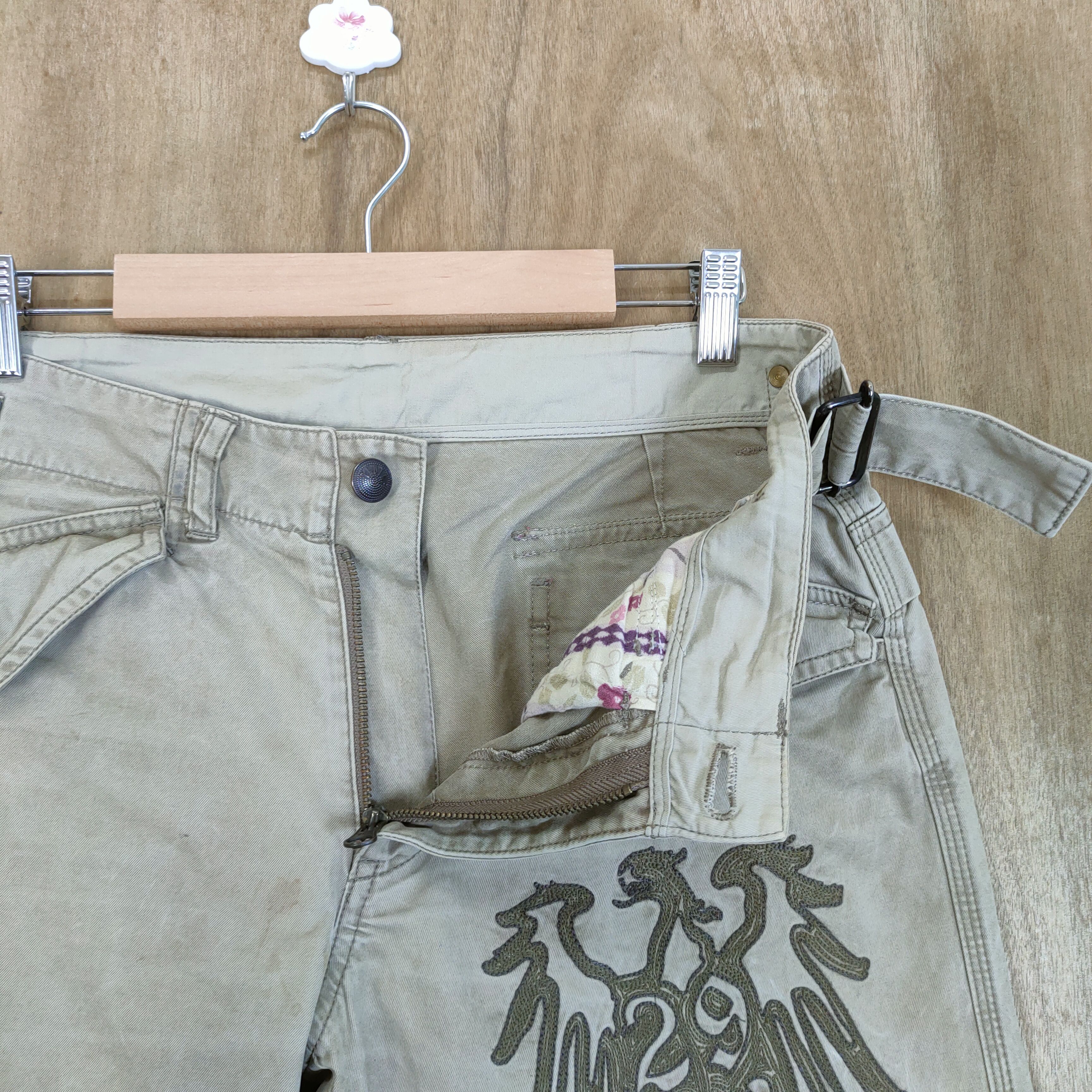 20471120 × Japanese Brand 291295 HOMME ART STREETWEAR PANTS Size US 32 / EU 48 - 12 Thumbnail