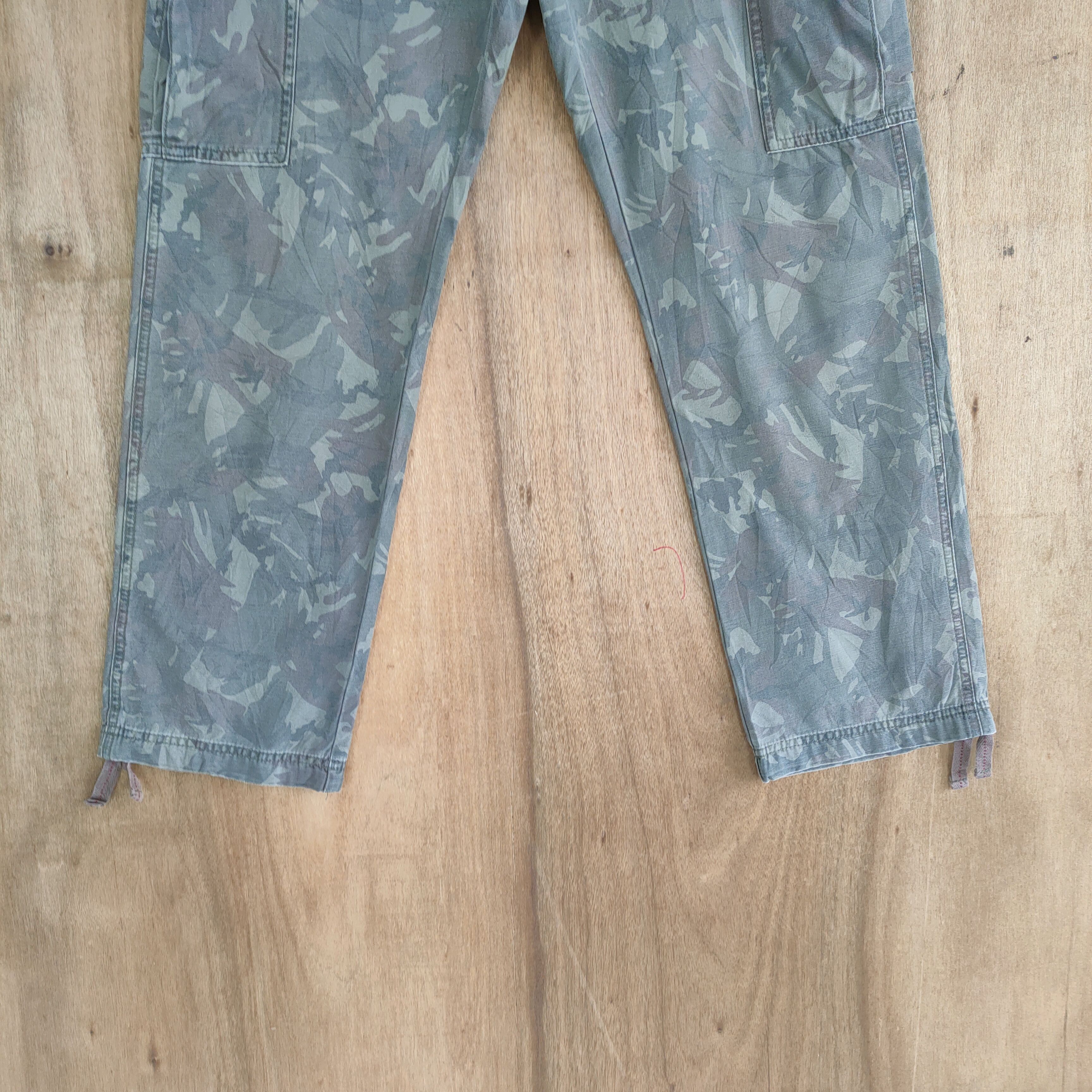 Japanese Brand VINTAGE JAPANESE FADED CAMO CARGO PANTS Size US 32 / EU 48 - 3 Thumbnail