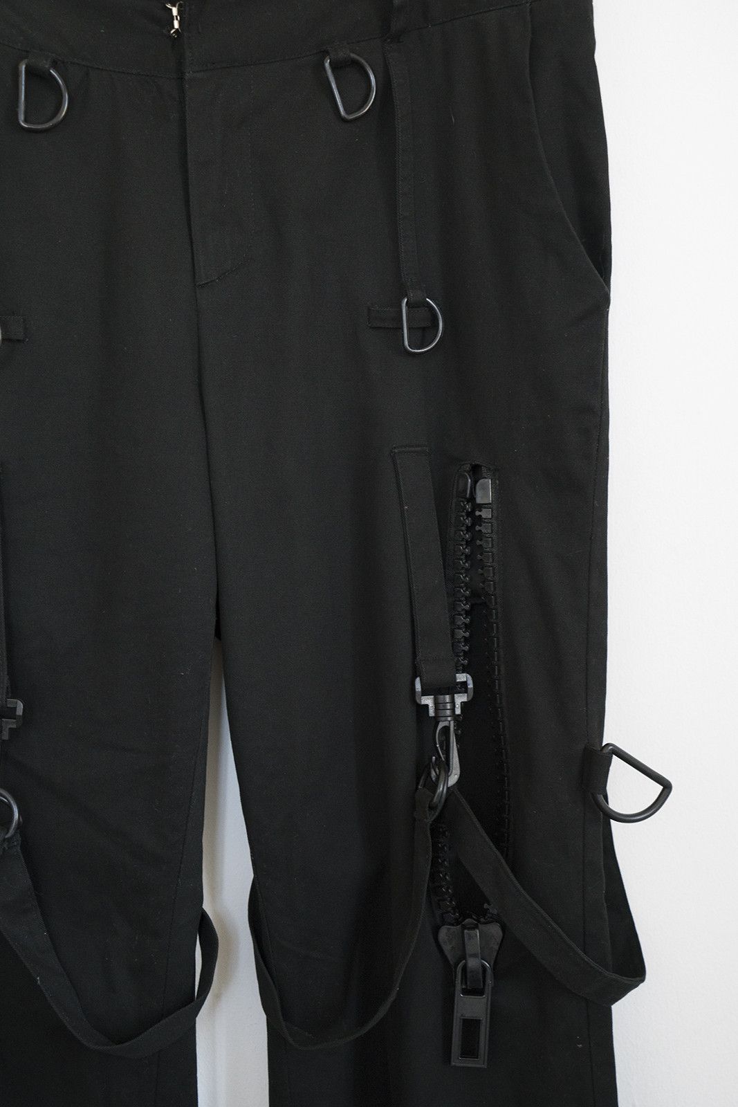 Vintage bondage straps cargo pants with large zipper | Grailed Vintage bondage straps cargo pants with large zipper | Grailed