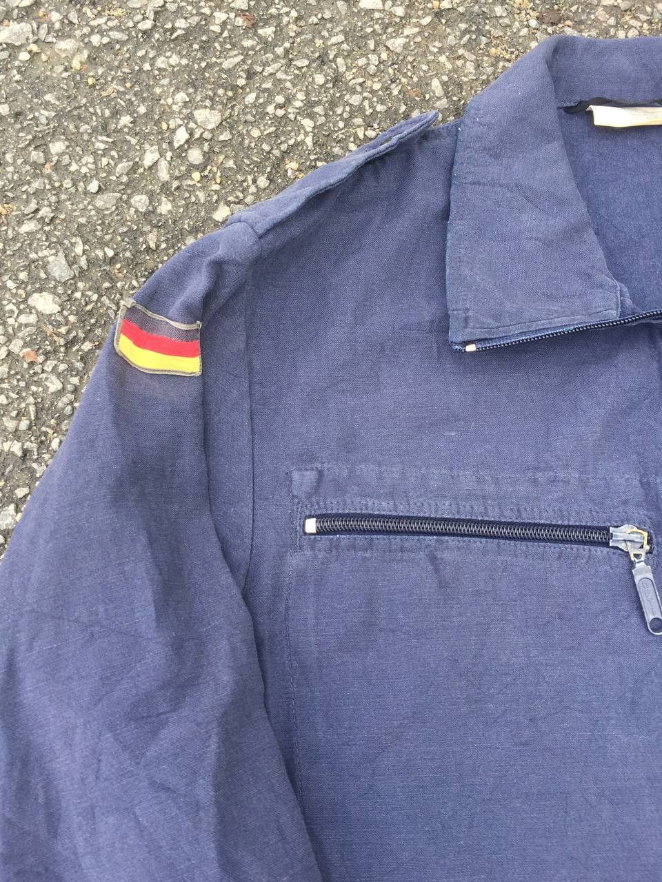 Vintage Vintage German Army Zipper Jacket Dark Opti Zipper Size US L / EU 52-54 / 3 - 4 Thumbnail