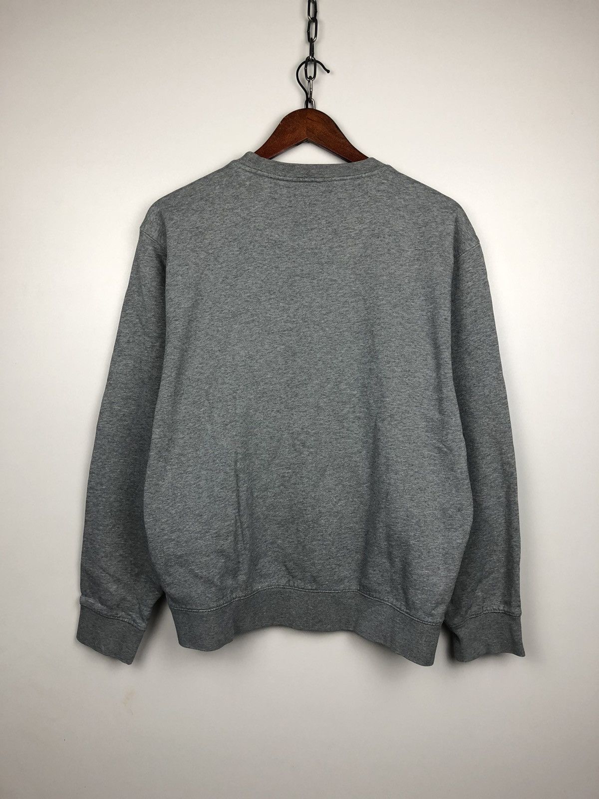 Fila Vintage Fila Crewneck Sweathsirt Center Logo Grey size L Size US L / EU 52-54 / 3 - 3 Thumbnail