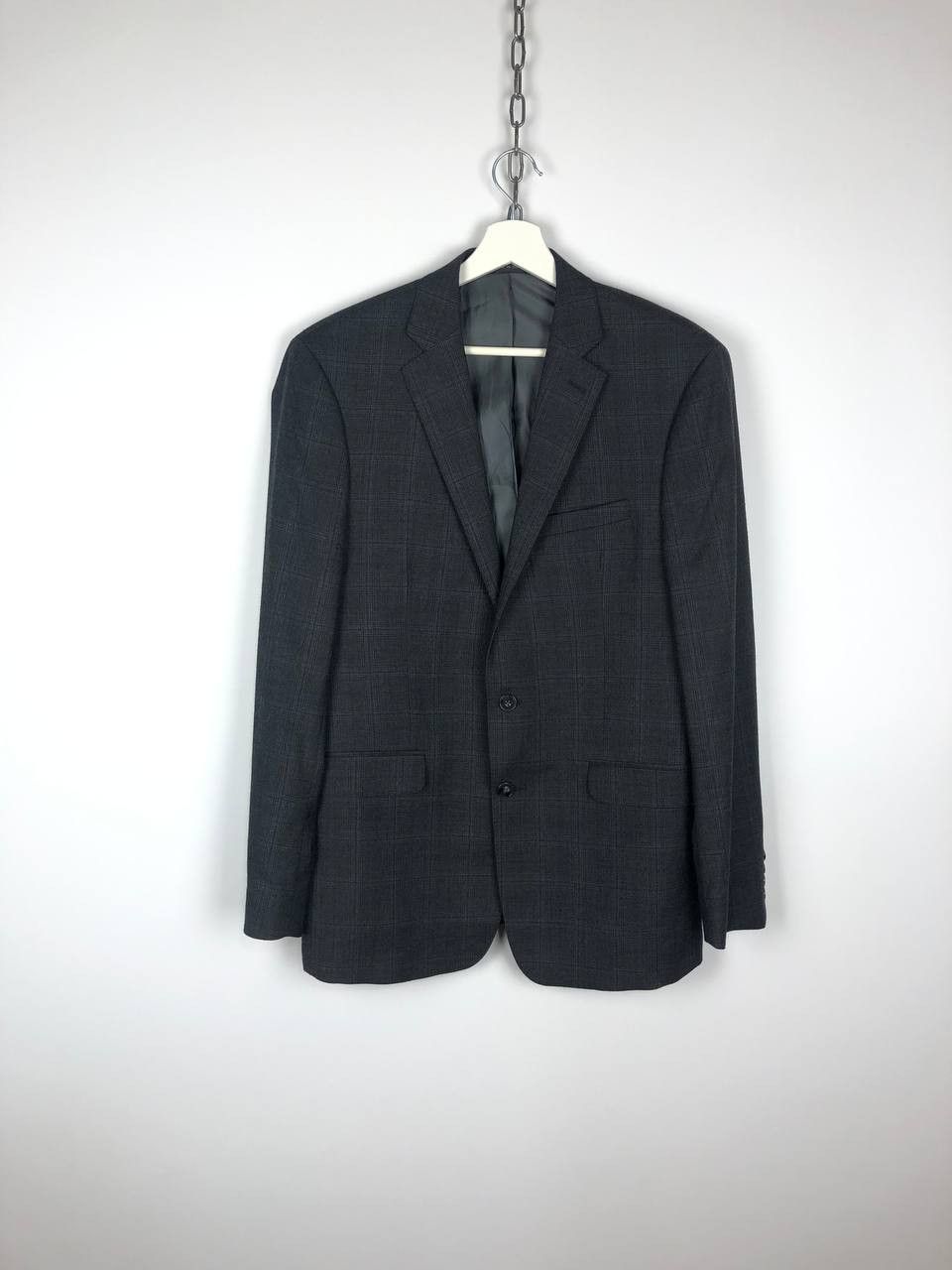 Calvin Klein Сalvin Klein x Macys Wool Blazer Jacket Grey size 42R Size 42R - 1 Thumbnail