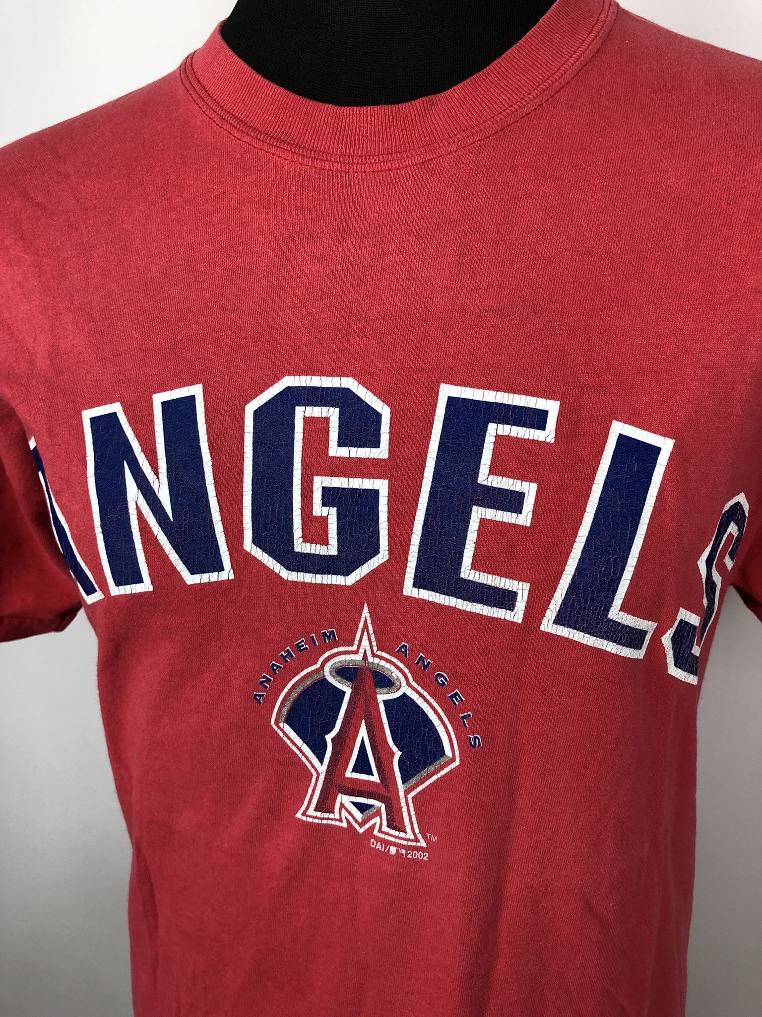 NFL Vintage NFL Angels Anaheim 2002 Red T-Shirt Rare Size US M / EU 48-50 / 2 - 4 Thumbnail