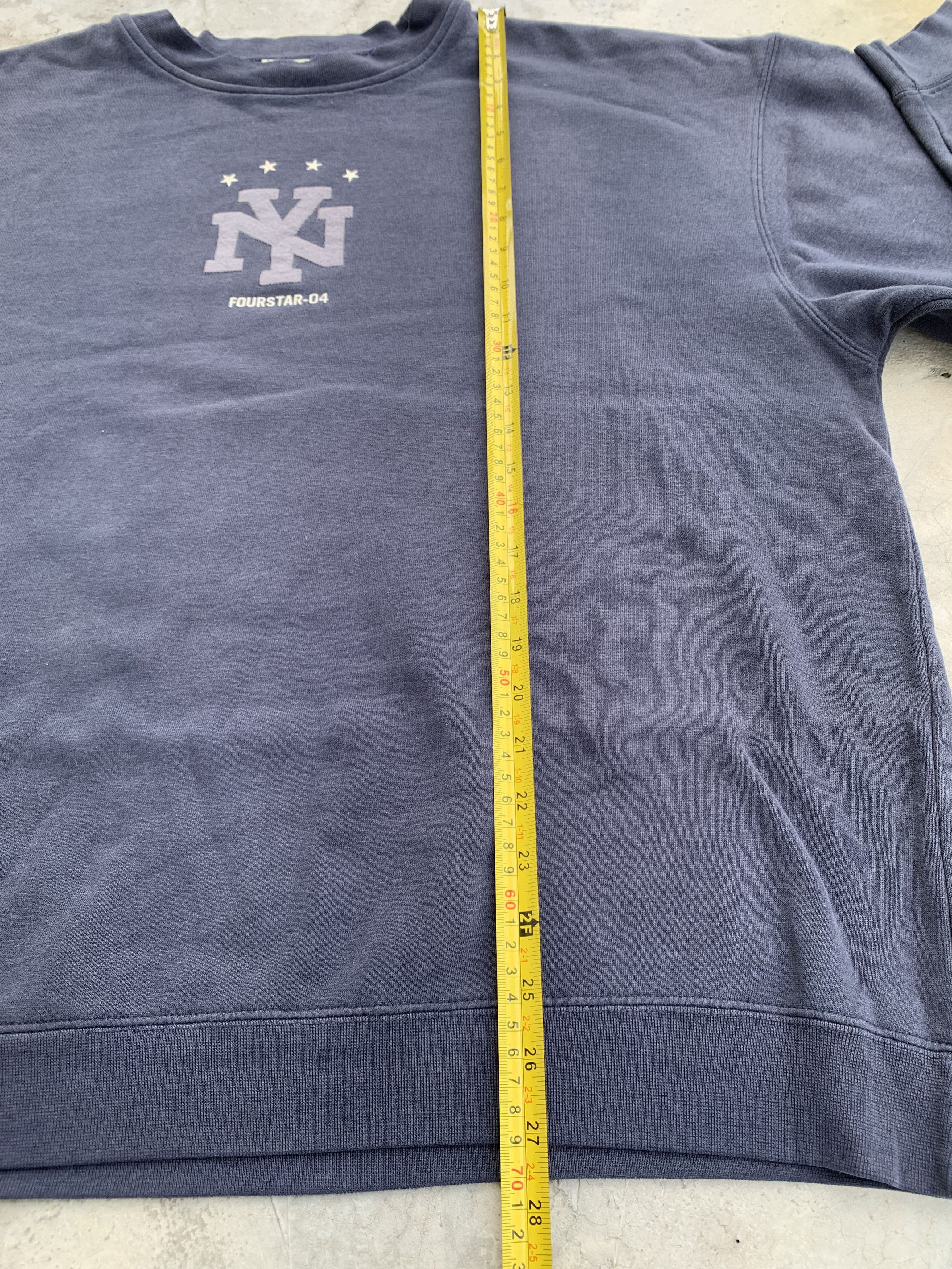 Fourstar Vintage Fourstar NY Logo Faded Sweatshirt Size US XL / EU 56 / 4 - 6 Thumbnail