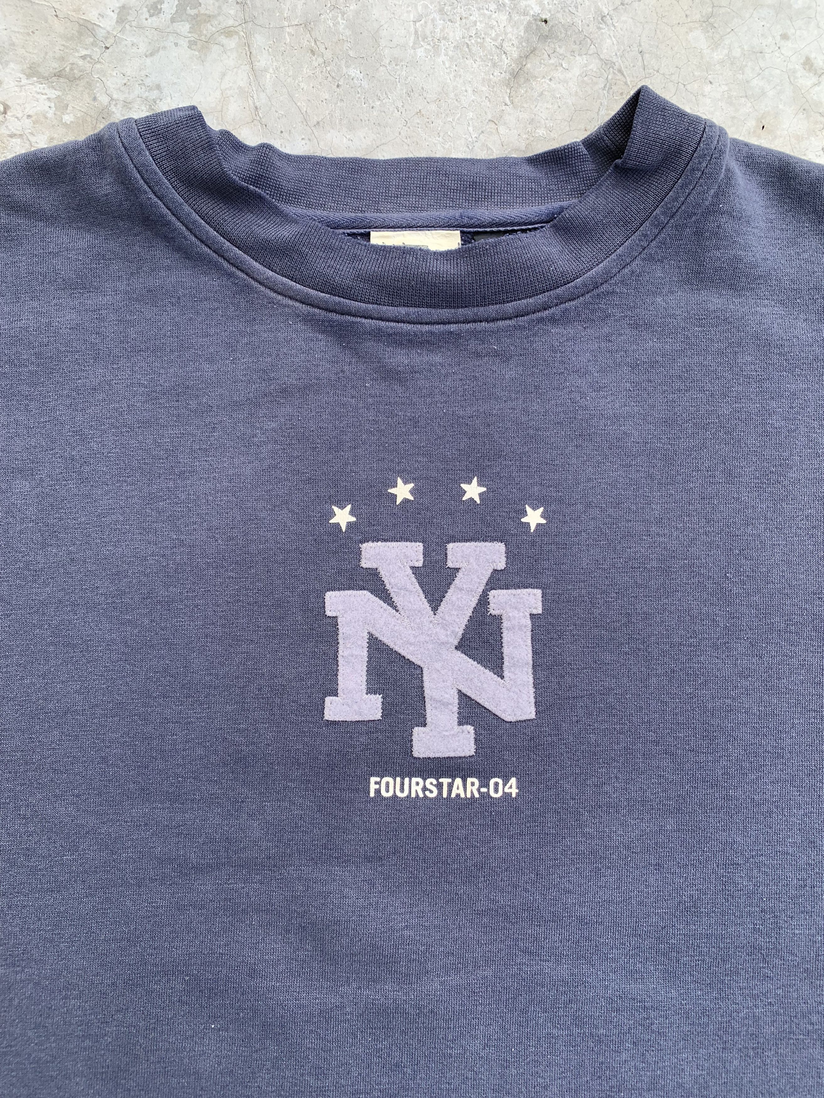Fourstar Vintage Fourstar NY Logo Faded Sweatshirt Size US XL / EU 56 / 4 - 3 Thumbnail