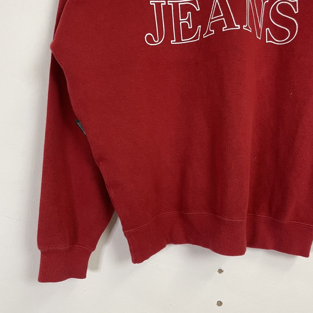 Trussardi Vintage Trussardi Jeans Big Logo Sweatshirt Size US L / EU 52-54 / 3 - 3 Thumbnail