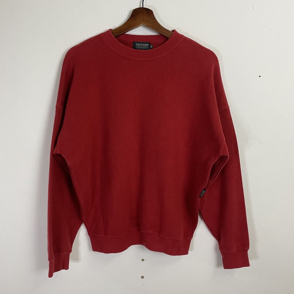 Trussardi Vintage Trussardi Jeans Big Logo Sweatshirt Size US L / EU 52-54 / 3 - 5 Thumbnail
