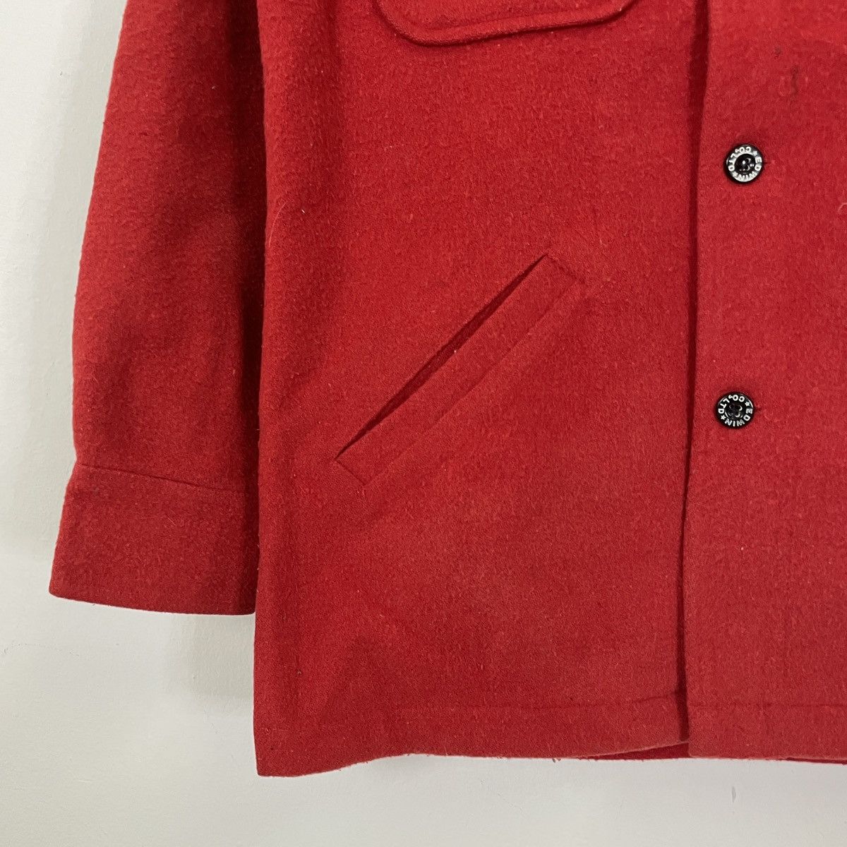 Edwin Vintage 90s Edwin Button Ups Wool Jacket Size US M / EU 48-50 / 2 - 3 Thumbnail