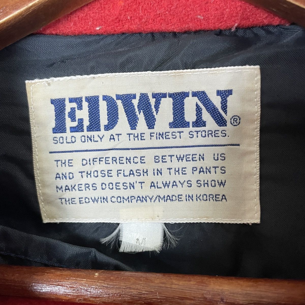 Edwin Vintage 90s Edwin Button Ups Wool Jacket Size US M / EU 48-50 / 2 - 6 Thumbnail