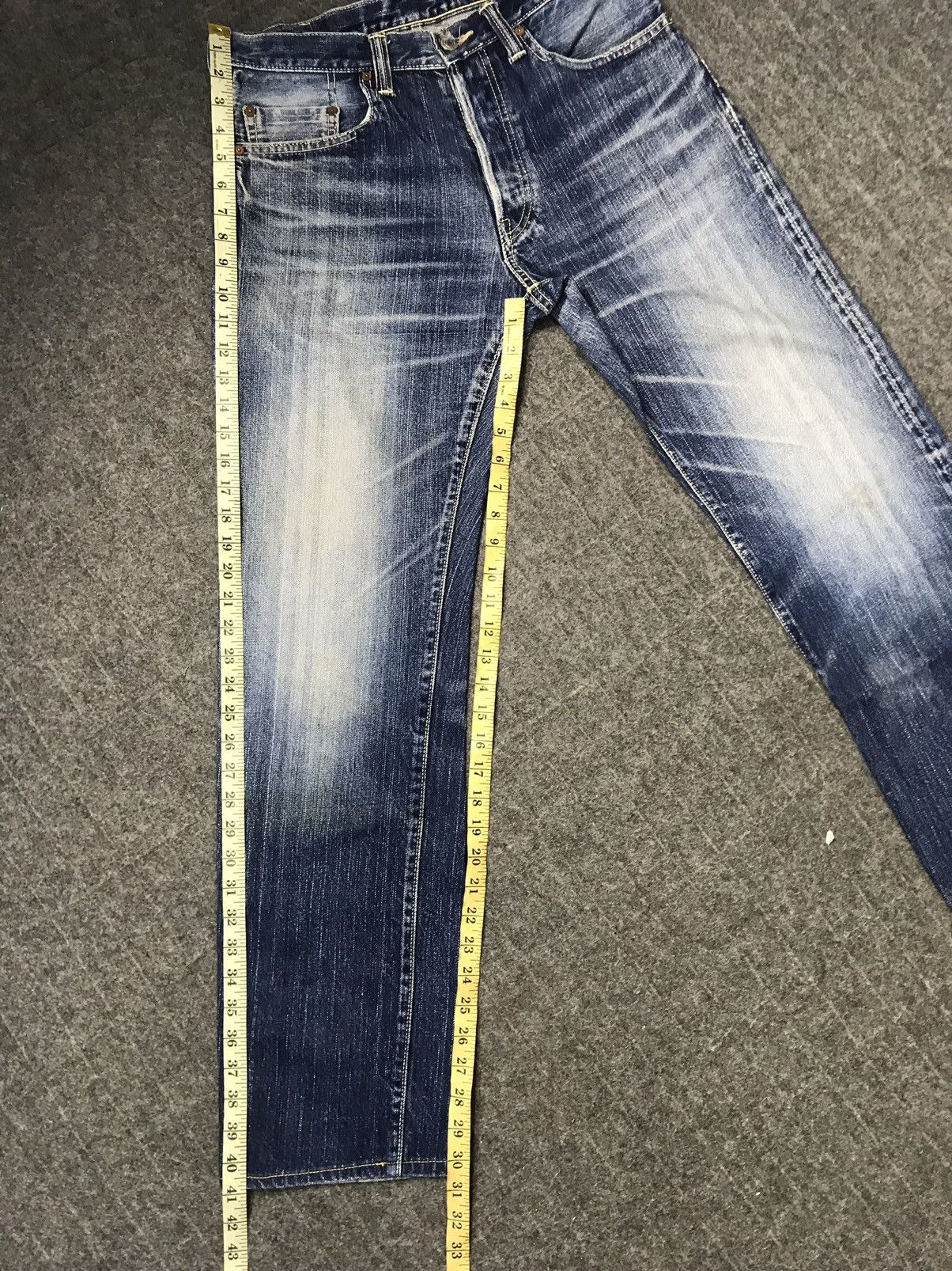 Eternal Vintage Eternal Selvedge Jeans Japanese Brand Denim Pant Size US 31 - 12 Thumbnail