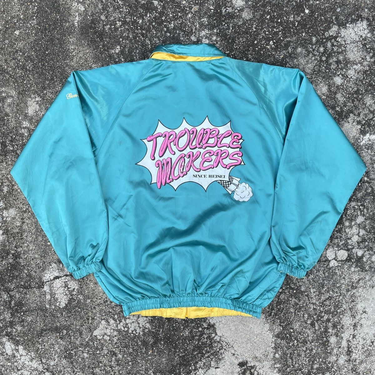 Japanese Brand Vintage Trouble Workers Reversable Jacket Size US XL / EU 56 / 4 - 1 Thumbnail