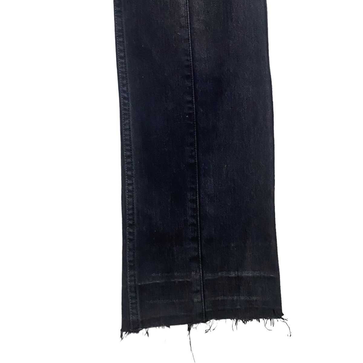semanticdesign SEMANTIC DESIGN Snakeskin Black Denim Jeans Size US 30 / EU 46 - 9 Thumbnail