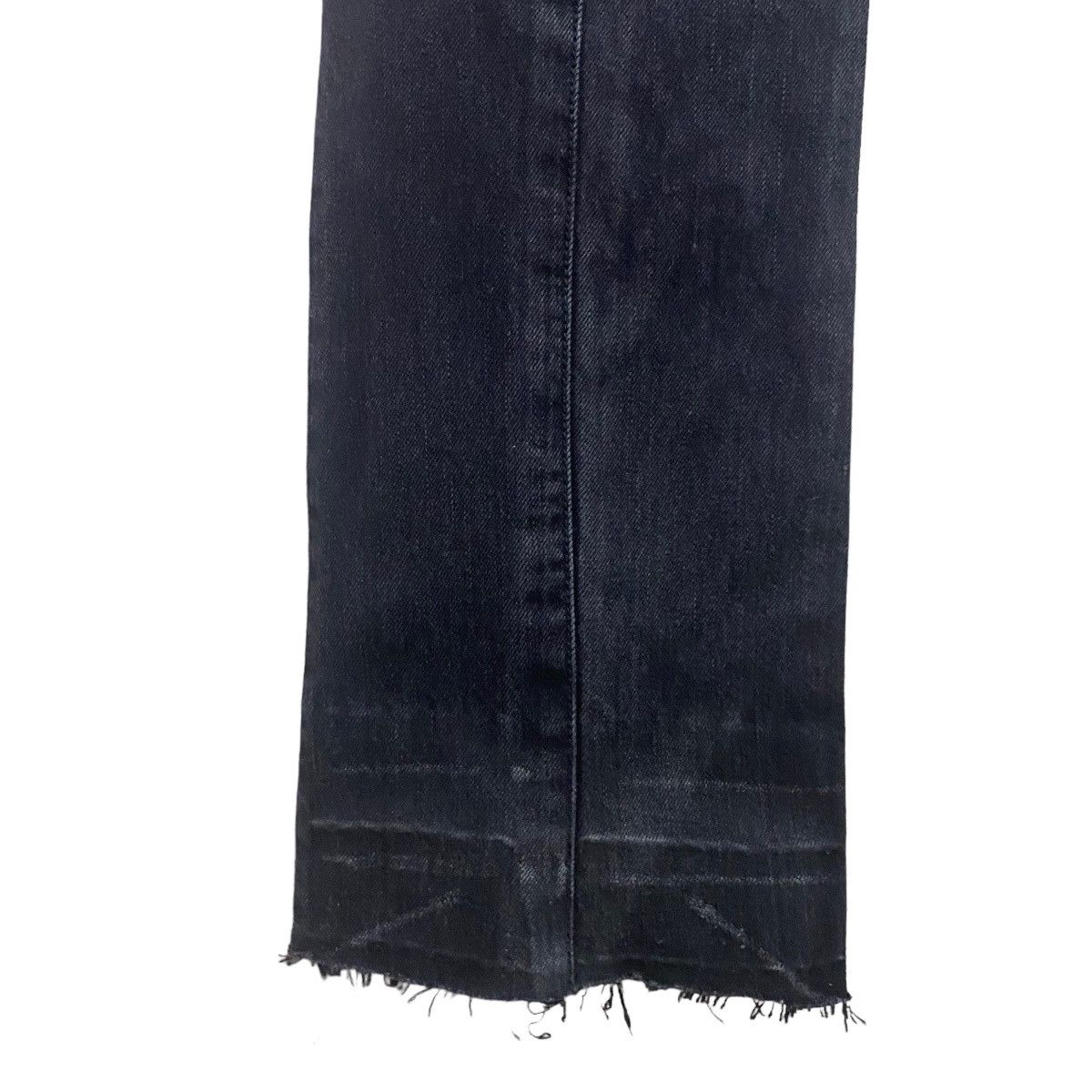 semanticdesign SEMANTIC DESIGN Snakeskin Black Denim Jeans Size US 30 / EU 46 - 16 Thumbnail