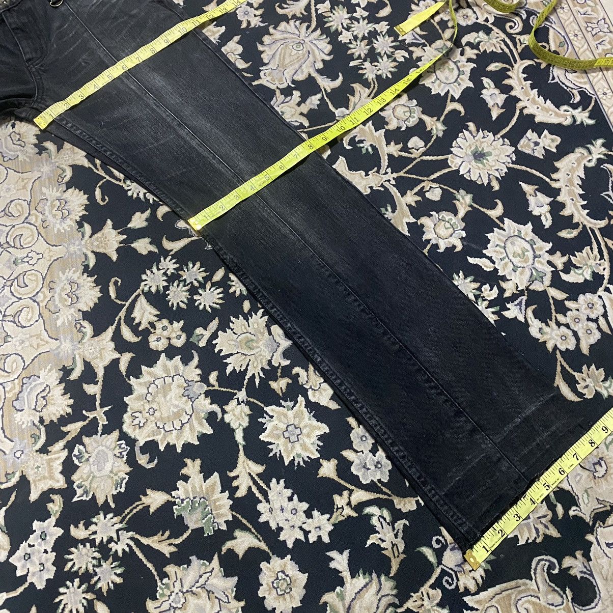 semanticdesign SEMANTIC DESIGN Snakeskin Black Denim Jeans Size US 30 / EU 46 - 22 Thumbnail