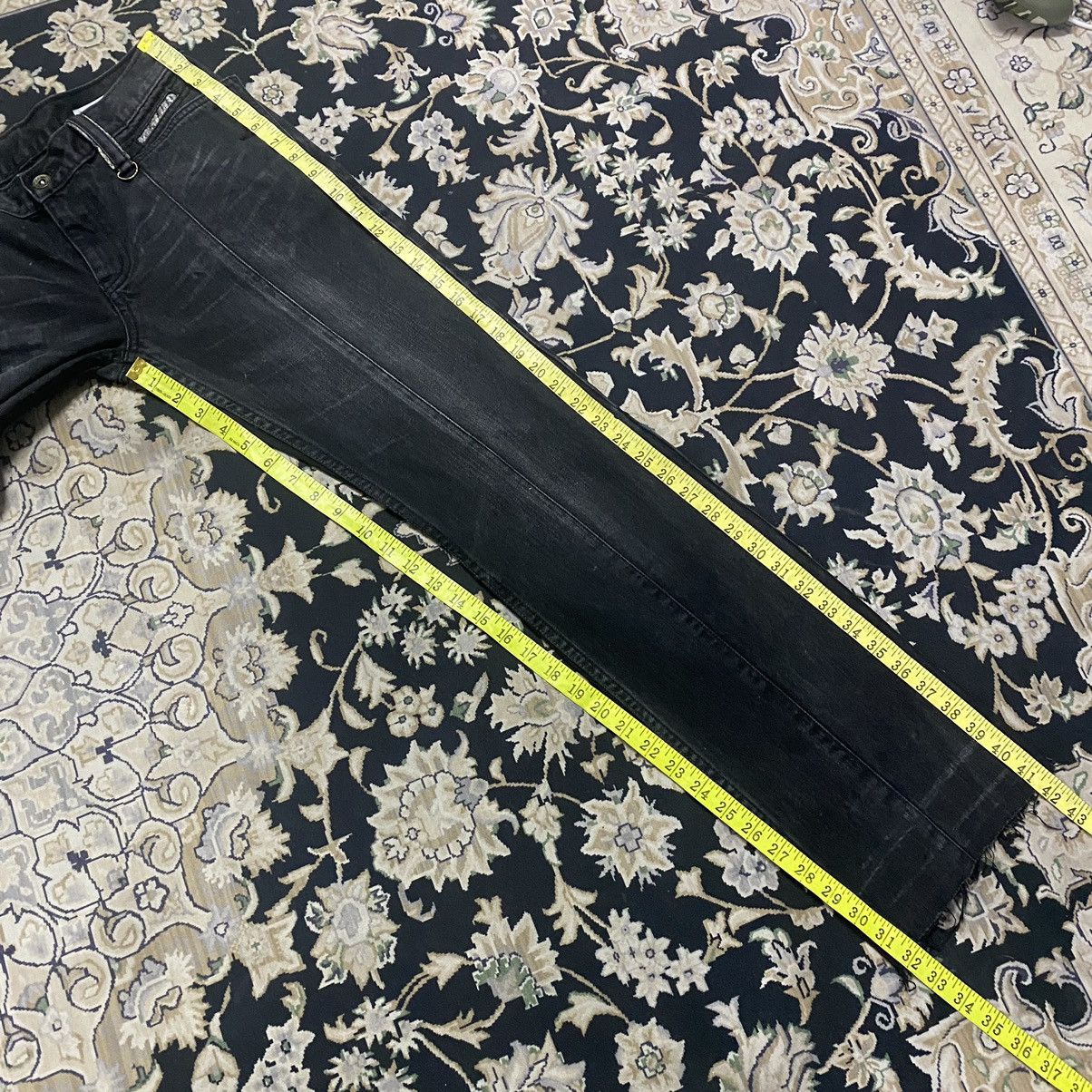 semanticdesign SEMANTIC DESIGN Snakeskin Black Denim Jeans Size US 30 / EU 46 - 21 Thumbnail