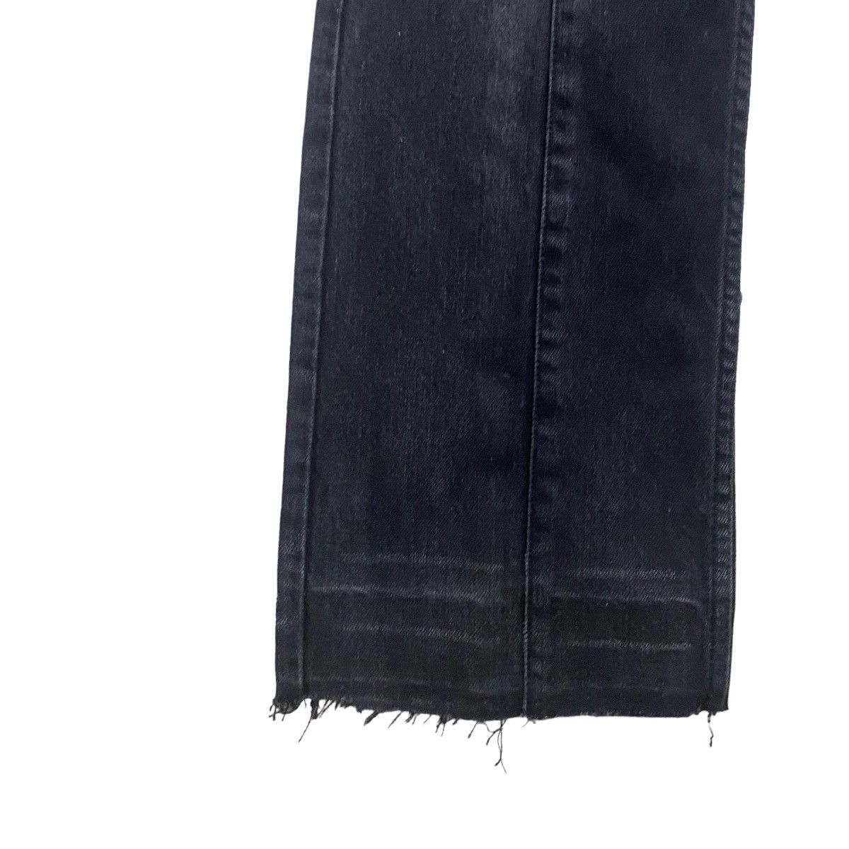 semanticdesign SEMANTIC DESIGN Snakeskin Black Denim Jeans Size US 30 / EU 46 - 10 Thumbnail