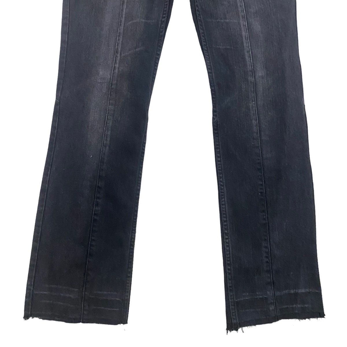 semanticdesign SEMANTIC DESIGN Snakeskin Black Denim Jeans Size US 30 / EU 46 - 8 Thumbnail