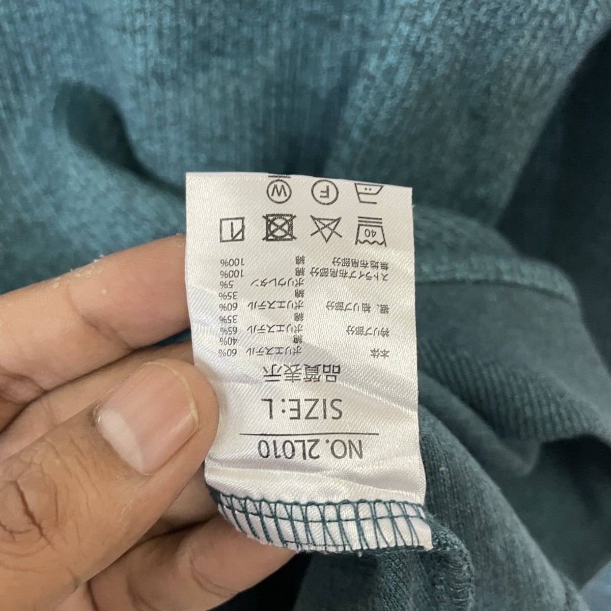 Kansai Yamamoto Vtg Kansai Yamamoto Homme Embroidery Small Logo Sweatshirt Size US L / EU 52-54 / 3 - 7 Thumbnail