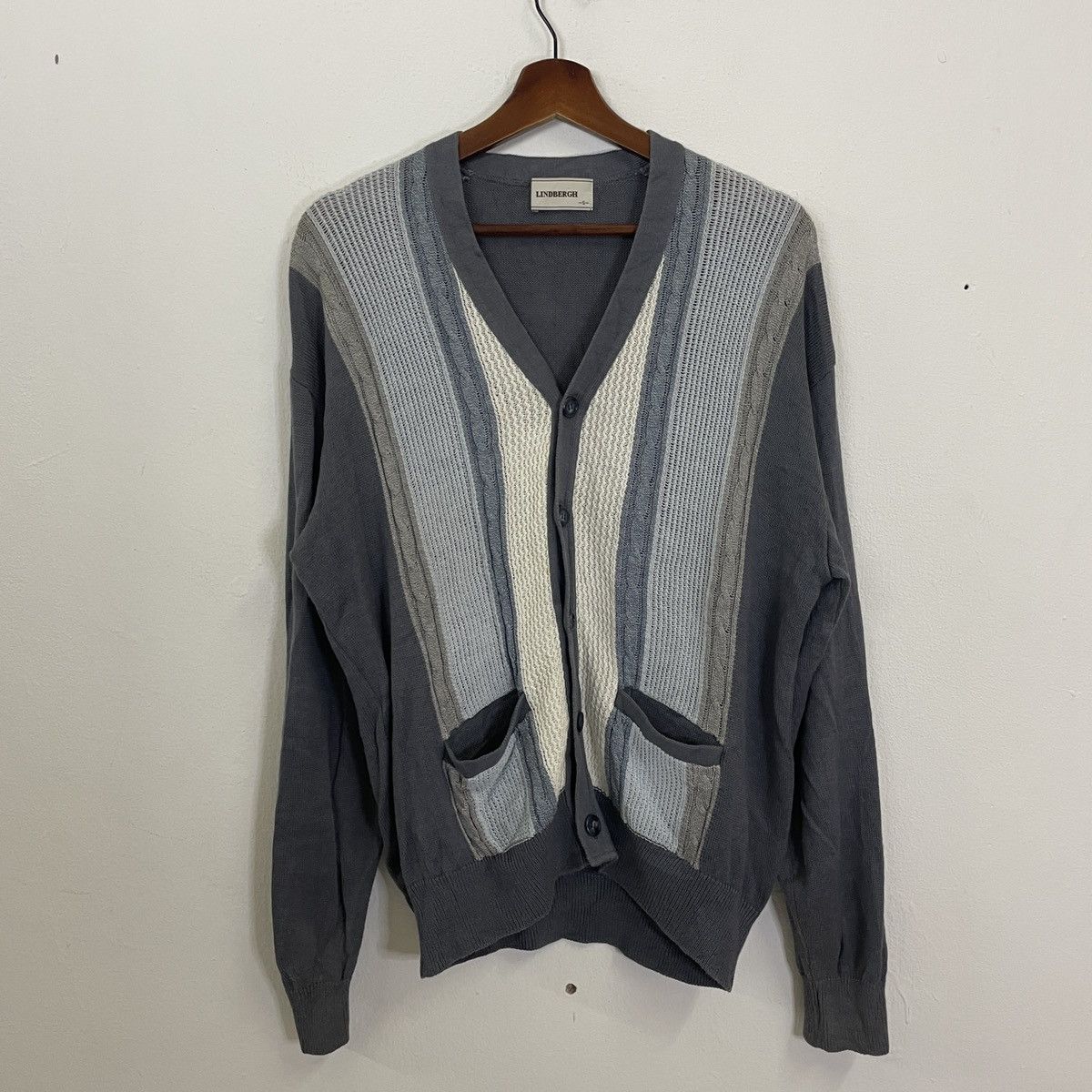 Lindbergh Vintage Lindbergh Button Ups Cardingan Knit Size US M / EU 48-50 / 2 - 1 Thumbnail