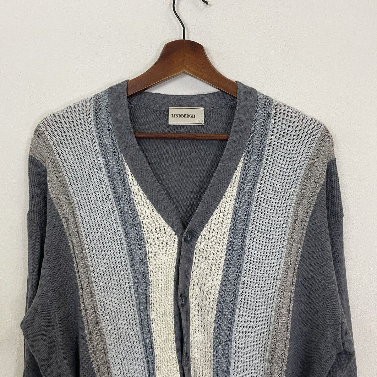 Lindbergh Vintage Lindbergh Button Ups Cardingan Knit Size US M / EU 48-50 / 2 - 4 Thumbnail