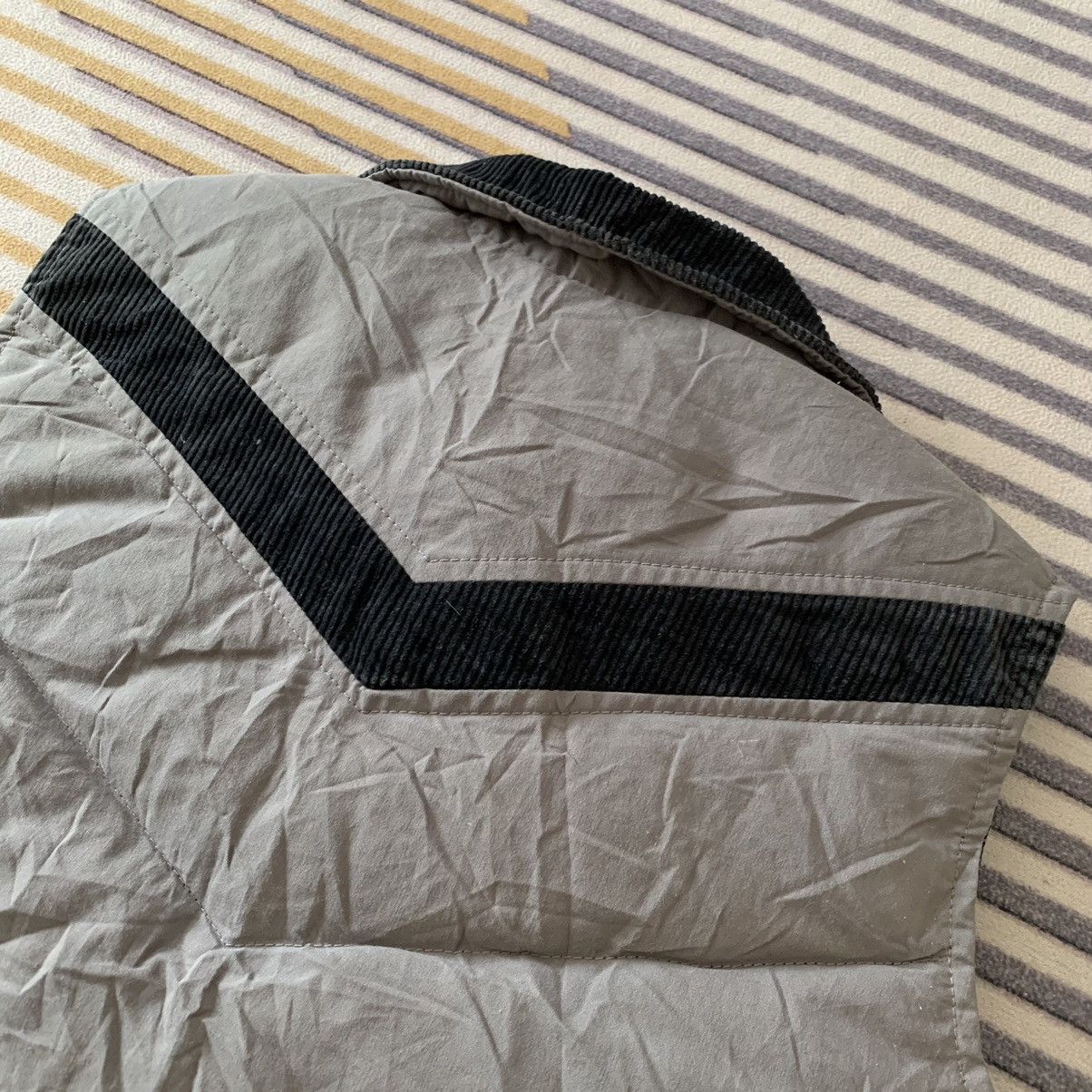 Vintage Vintage gray Wool Rich Puffer Vest Size US L / EU 52-54 / 3 - 8 Thumbnail
