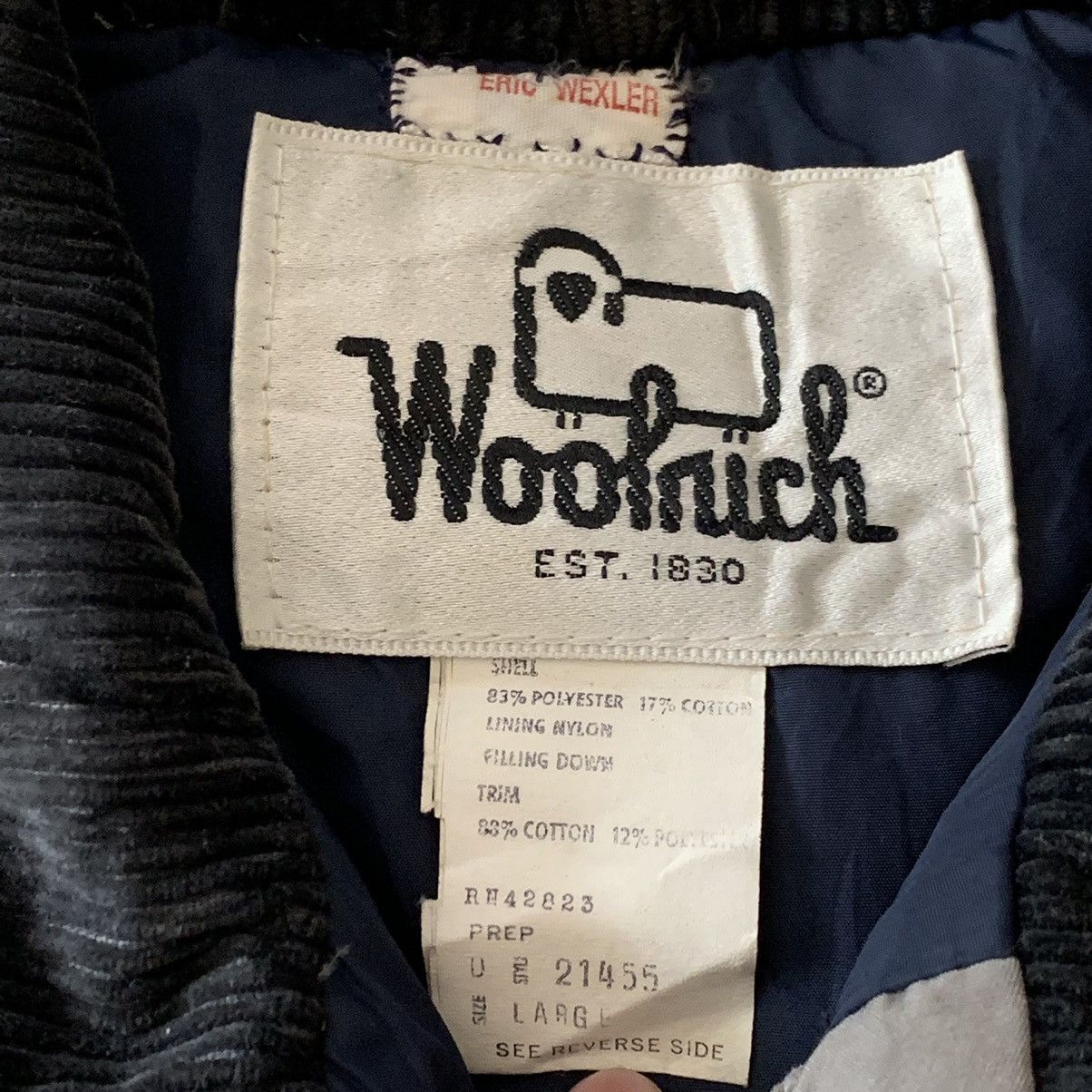Vintage Vintage gray Wool Rich Puffer Vest Size US L / EU 52-54 / 3 - 9 Thumbnail