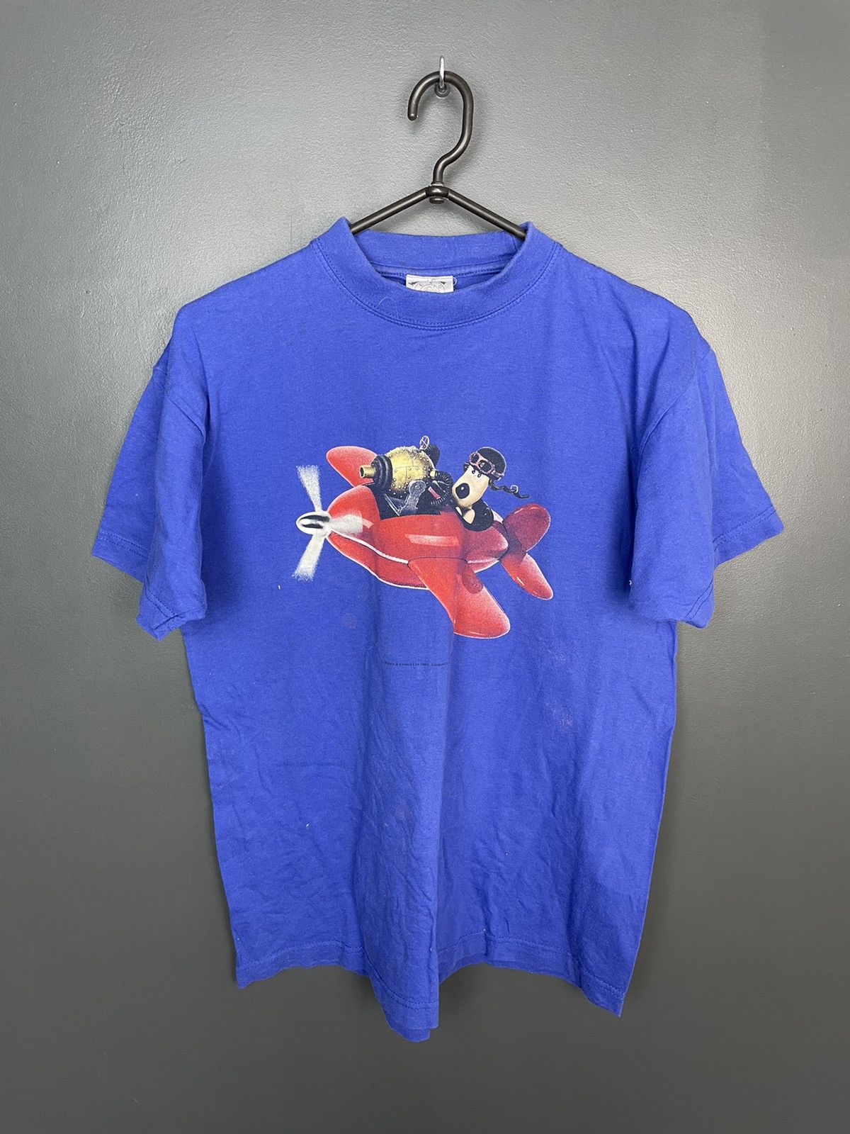vintage-vintage-1989-wallace-and-gromit-t-shirt-grailed