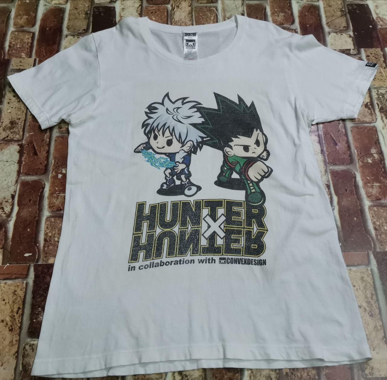 Anime × Cartoon Network × Vintage Hunter X Hunter Japanese Manga/Evangelion Size US L / EU 52-54 / 3 - 6 Thumbnail