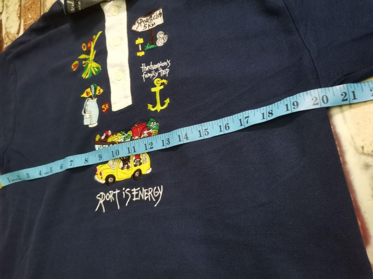 Japanese Brand × Jean Charles De Castelbajac × Vintage Vintage Jean Charles de Castelbajac Polo Tshirt Size US XL / EU 56 / 4 - 5 Thumbnail
