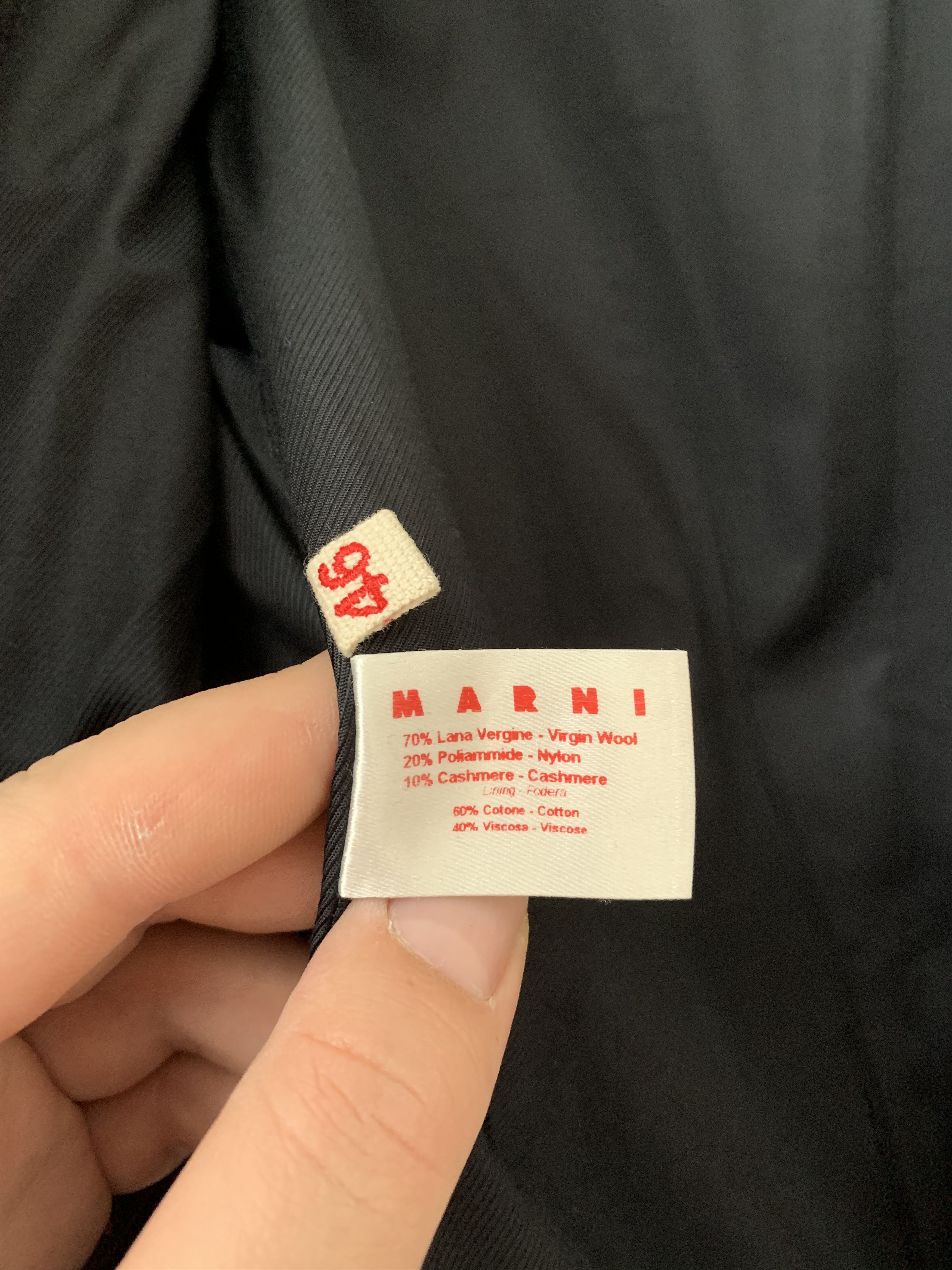 Marni BNWOT heavy wool and cashmere blend peacoat Size US S / EU 44-46 / 1 - 6 Thumbnail