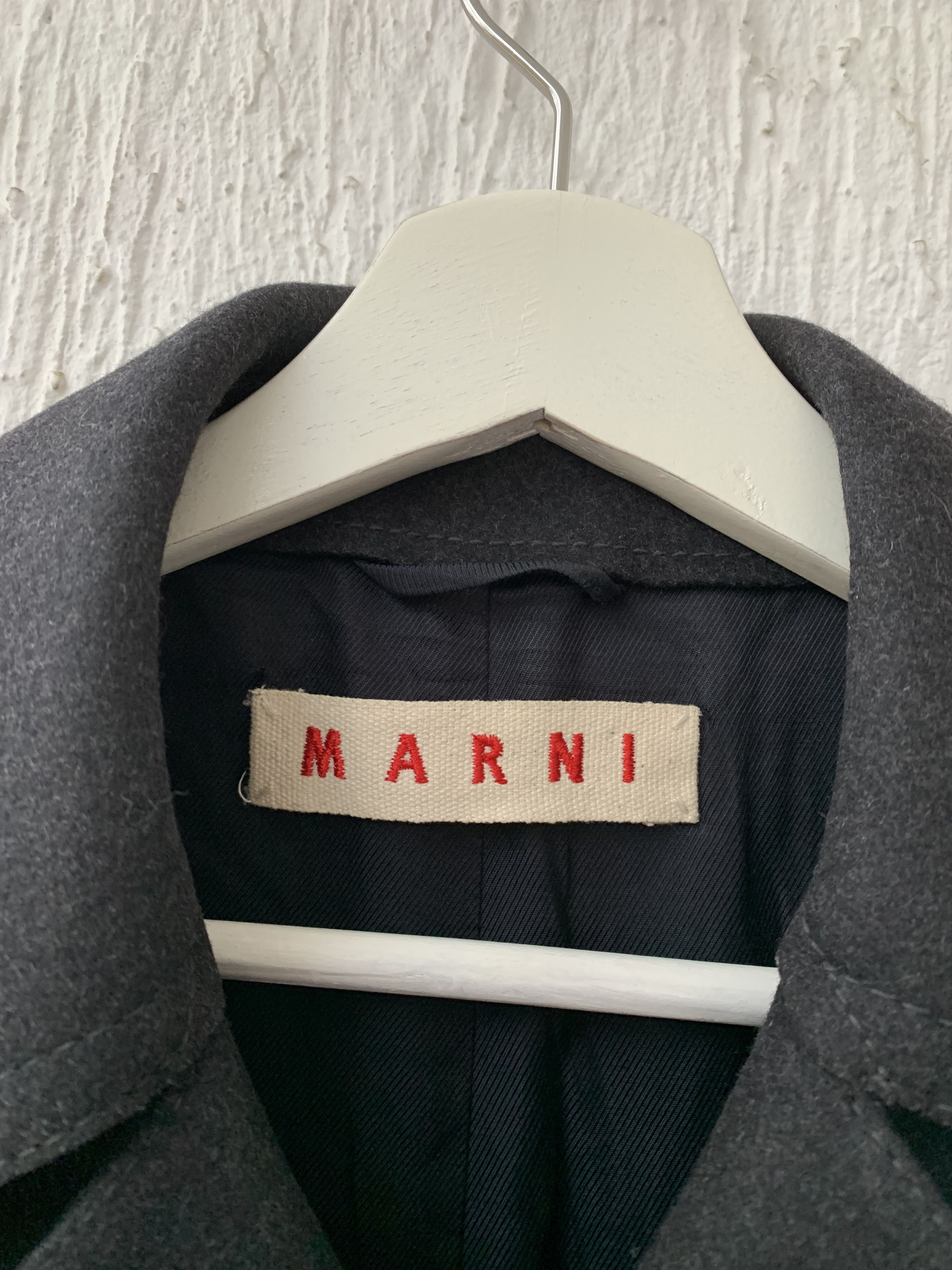 Marni BNWOT heavy wool and cashmere blend peacoat Size US S / EU 44-46 / 1 - 5 Thumbnail