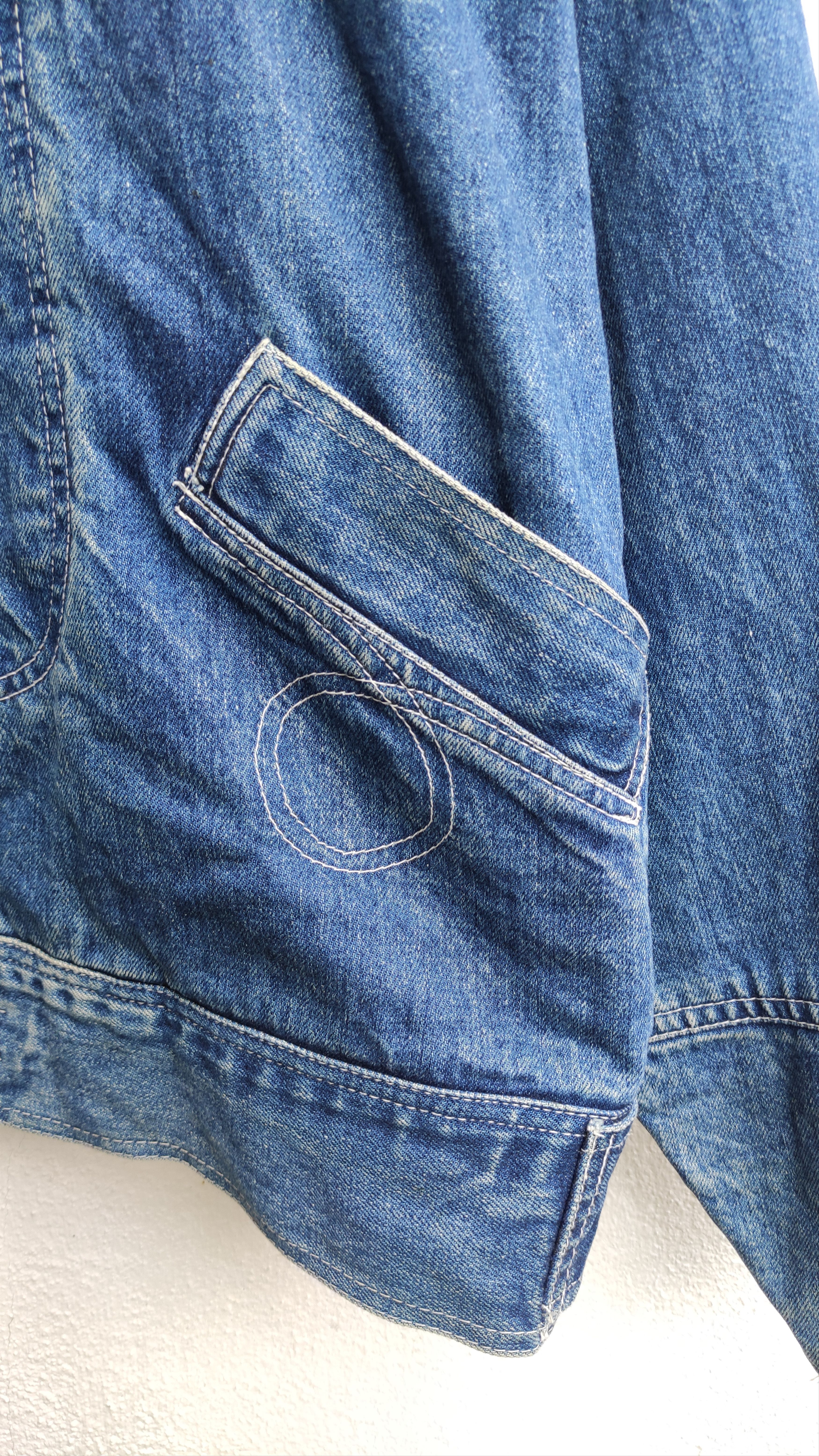 Japanese Brand Vintage Retro ANECDOTE HOMME French's Pride Denim Jacket Size US M / EU 48-50 / 2 - 10 Thumbnail