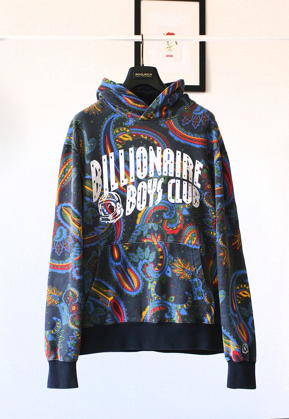 Billionaire boys club paisley hoodie best sale