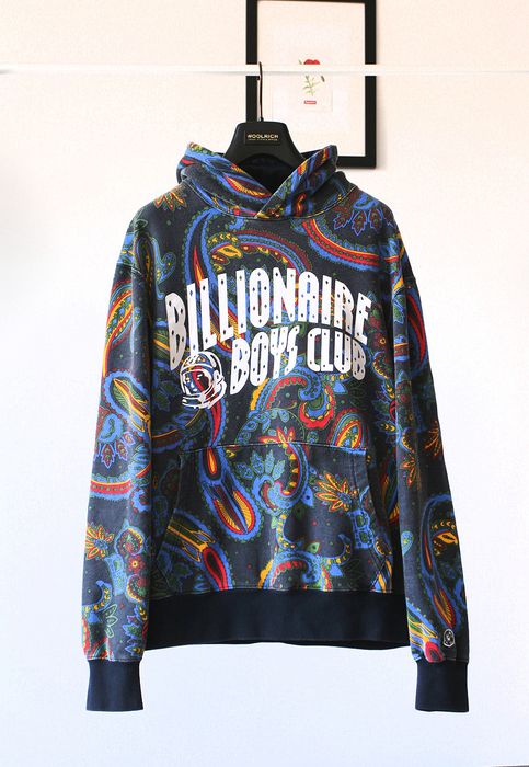 Billionaire boys clearance club paisley hoodie