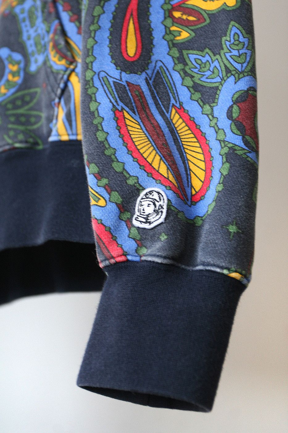 Billionaire Boys Club Billionaire Boys Club BBC Paisley Print Spell out Hoodie M Size US M / EU 48-50 / 2 - 3 Thumbnail