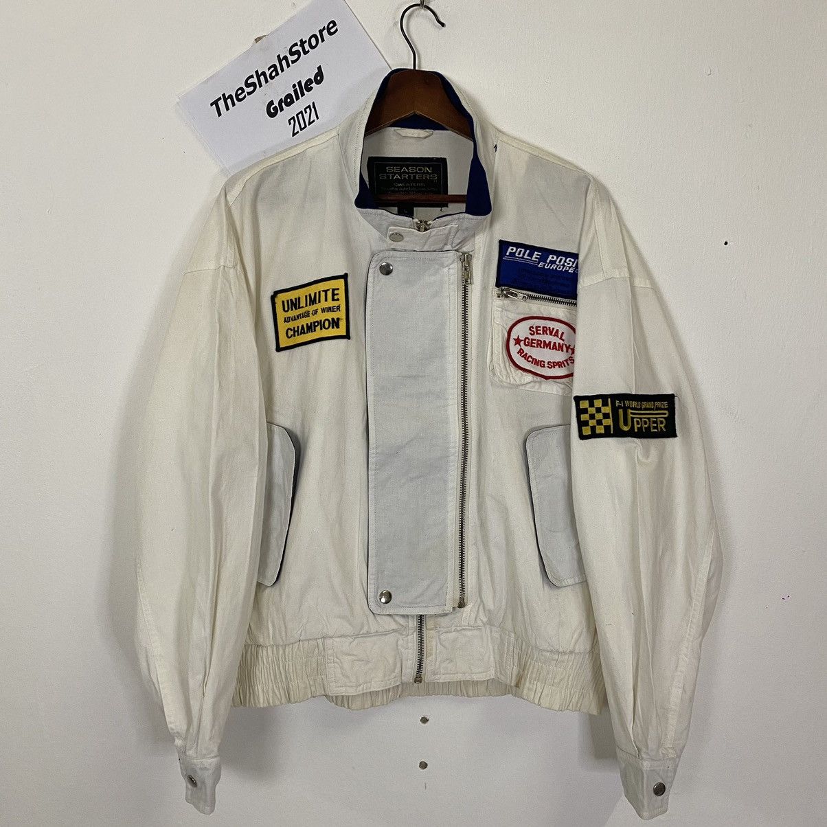 Formula 1 Vintage Season Starters Racing Zipper Jacket Size US XXL / EU 58 / 5 - 1 Thumbnail
