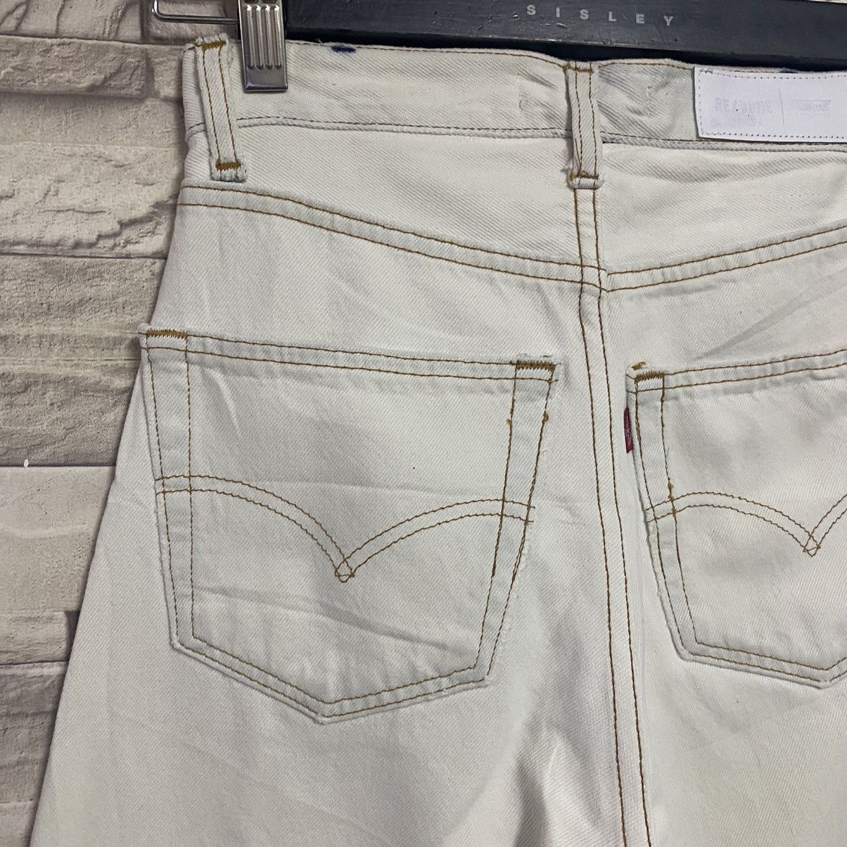 RE/DONE Re/Done Denim Flare Jeans Reconstucted Size 26" / US 2 / IT 38 - 16 Thumbnail